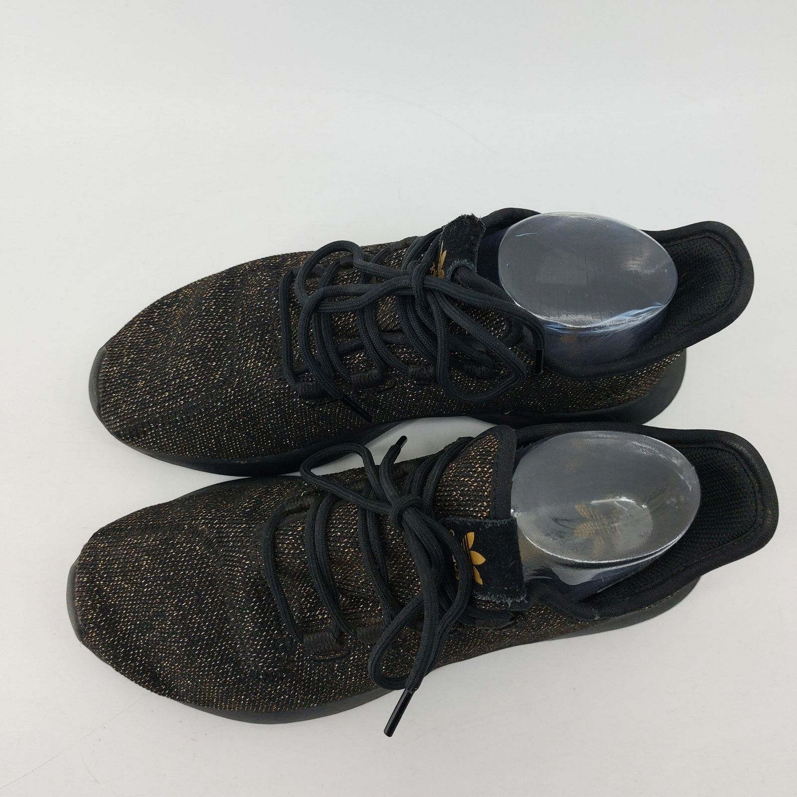 Adidas Adidas Tubular Size 7 Black Gold Metallic Running Sneakers Size US 7 / IT 37 - 6 Thumbnail