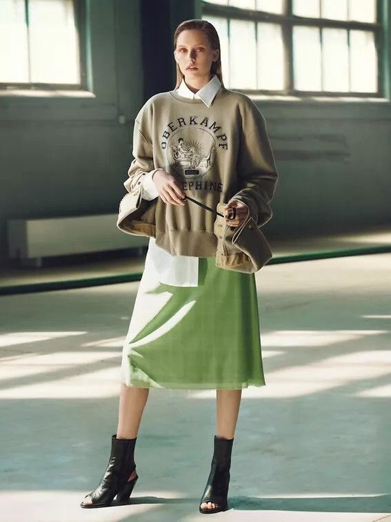 Maison Margiela Maison Margiela S/S17 Retro Print Deconstructed Sweatshirts Size XS / US 0-2 / IT 36-38 - 9 Thumbnail