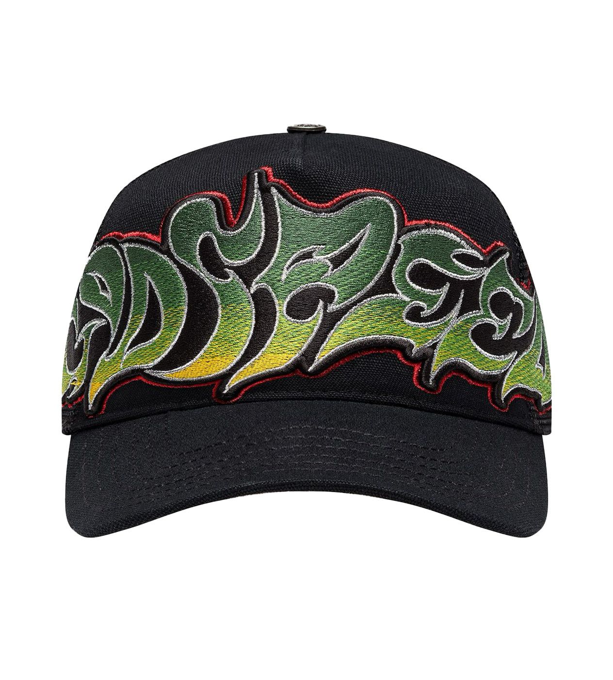 Godspeed 2021 LOX HAT GODSPEED NYC TRUCKER SNAPBACK OG BLACK RARE