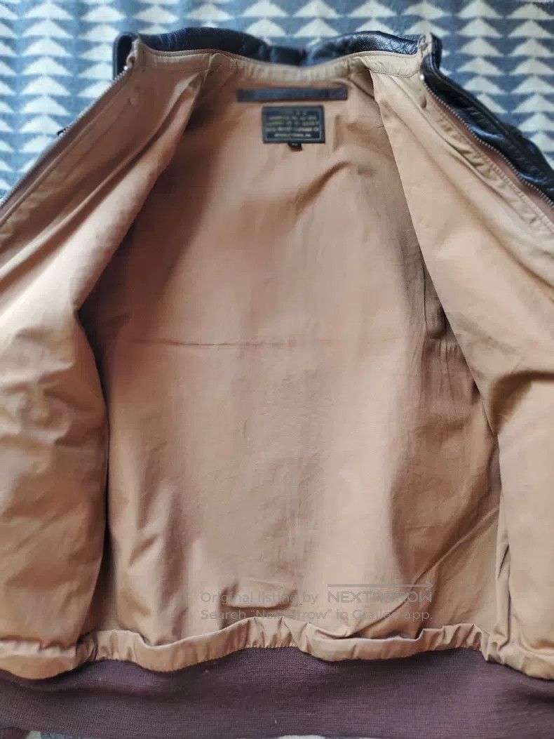The Real McCoy's The Real McCoys A2 Horseskin Jacket Size US XXS / EU 40 - 7 Thumbnail