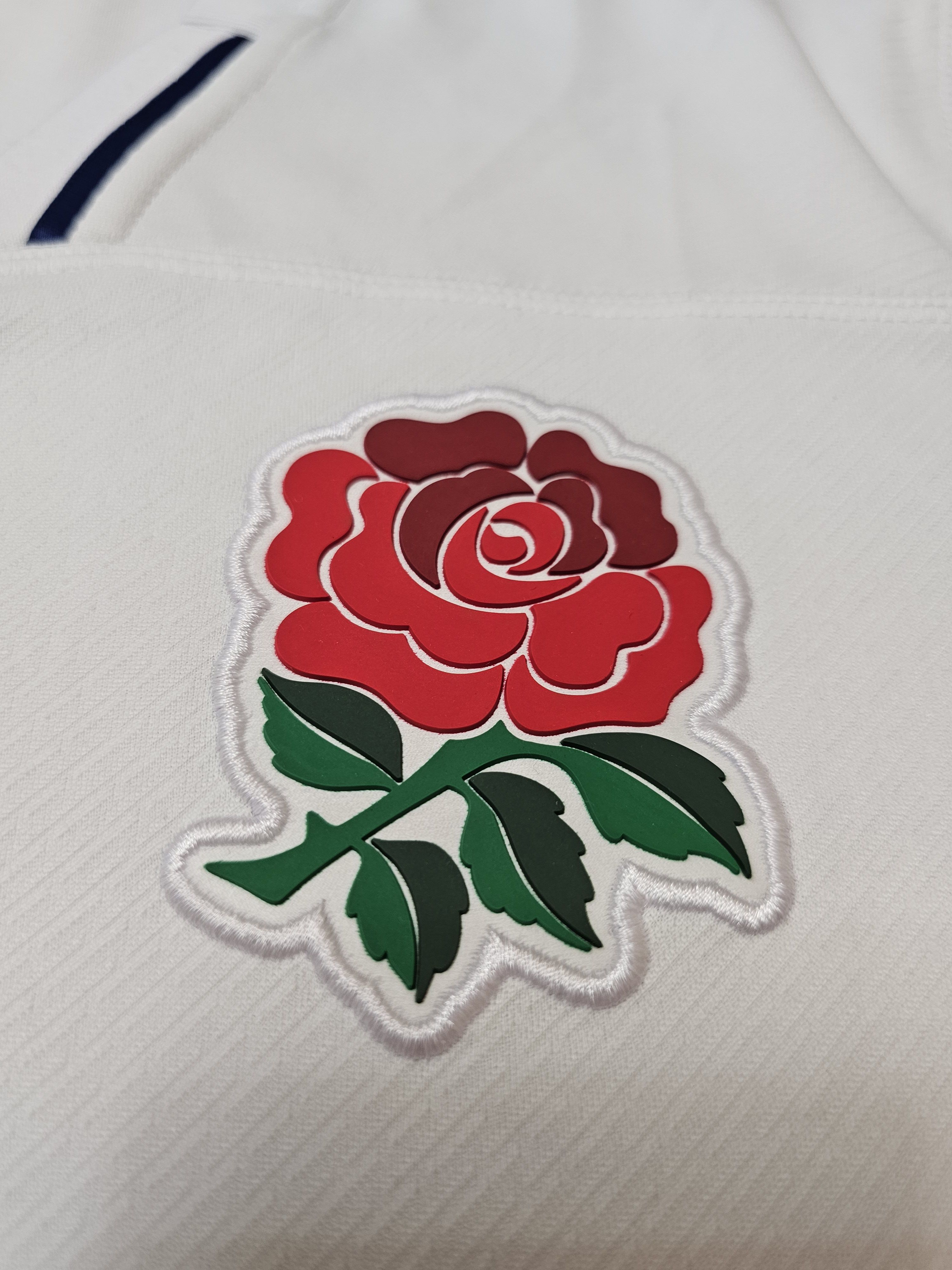 Umbro ENGLAND RUGBY JERSEY RUGBY SHIRT AWAY WHITE Size US XL / EU 56 / 4 - 4 Thumbnail