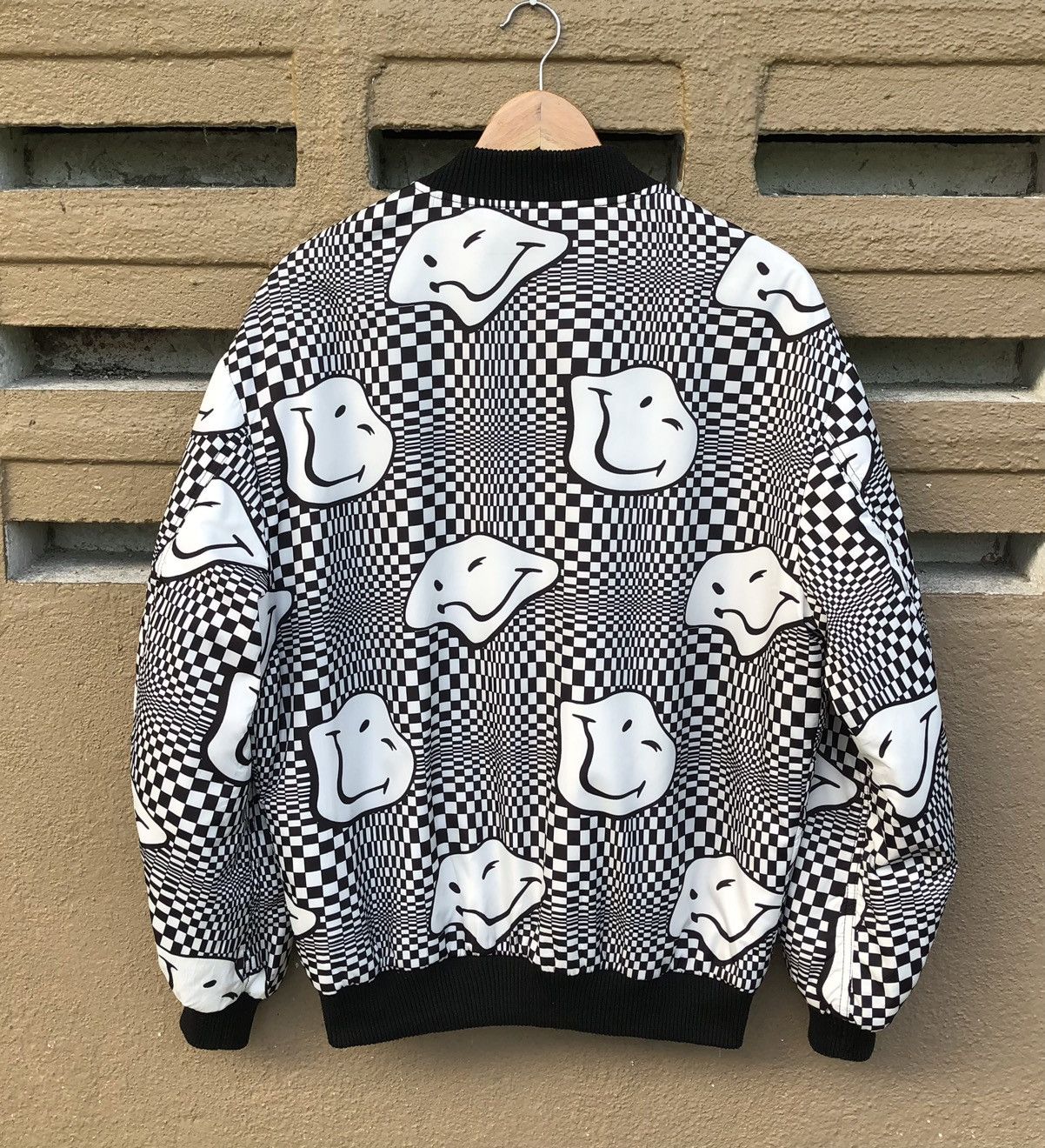 Michiko Koshino London Michiko London Kochino x Smiley World Bomber Jacket Size US L / EU 52-54 / 3 - 4 Thumbnail
