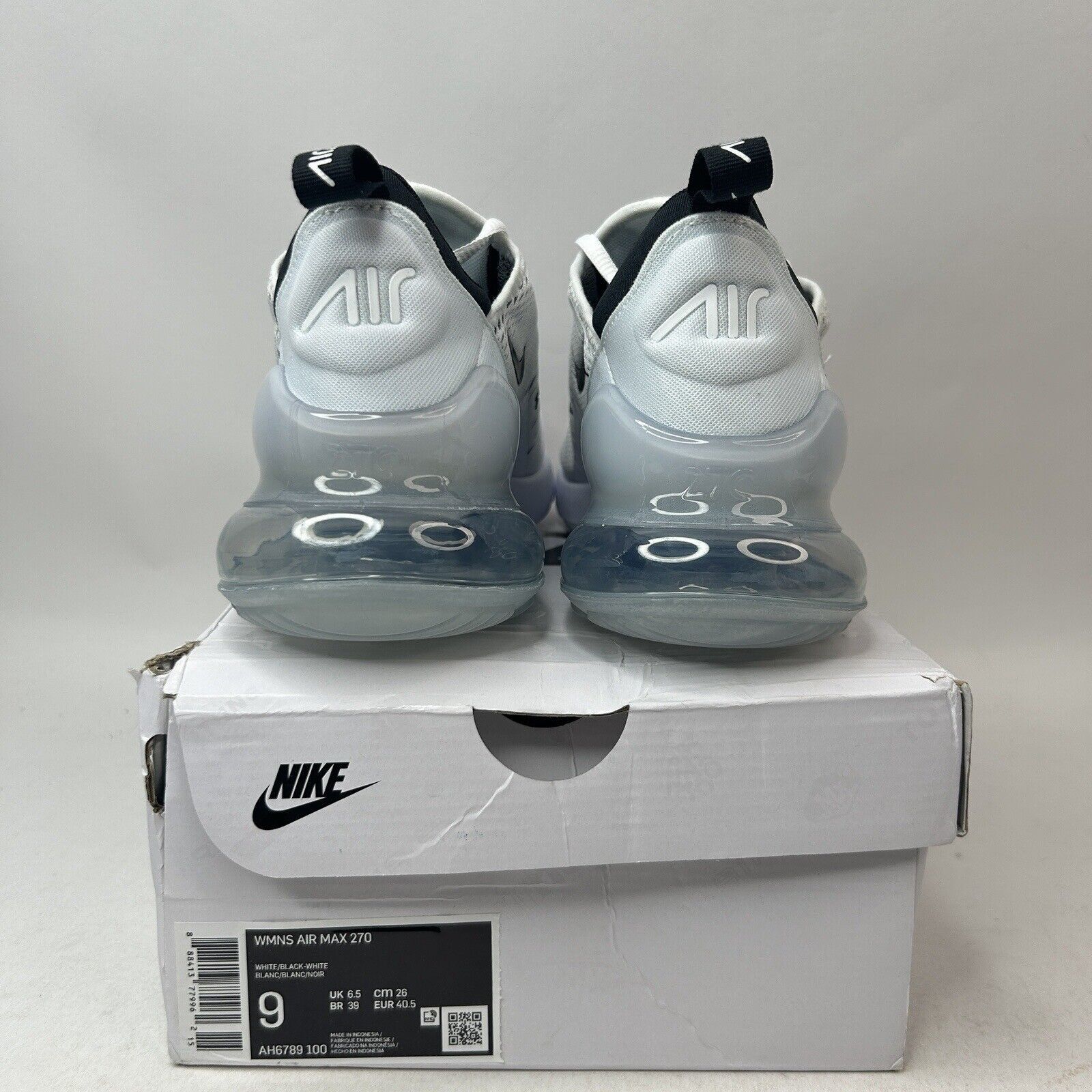Nike Nike Air Max 270 WMNS “White Black” 2024 Size US 9 / IT 39 - 4 Thumbnail