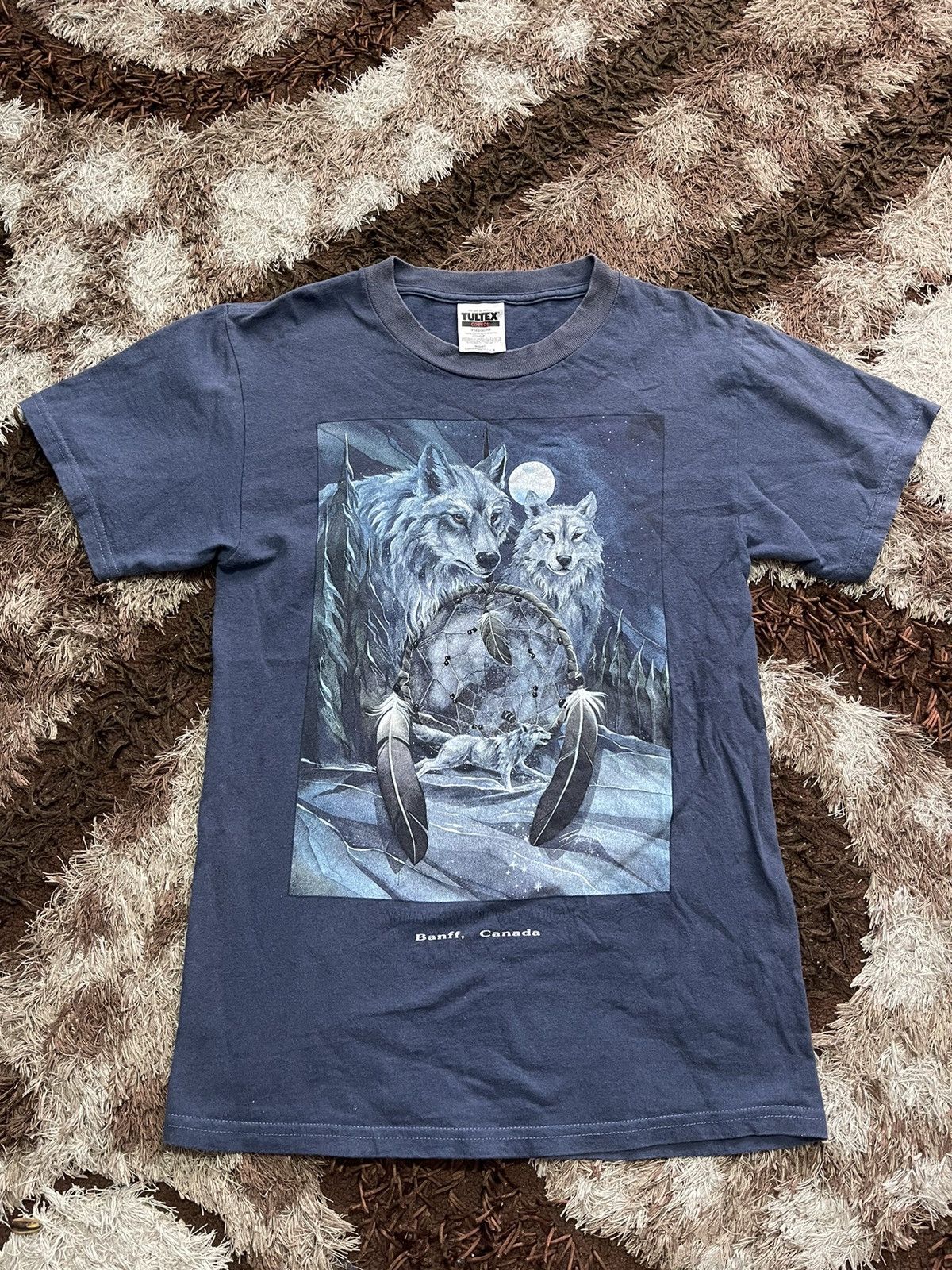 VINTAGE ANIMALS PHOTO TEE VERY RARE
