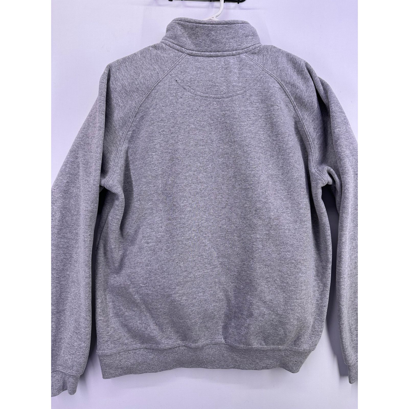 Carhartt Carhartt Gray 1/4 Zipper Thick Crewneck Sweater Size Large Size US L / EU 52-54 / 3 - 11 Thumbnail