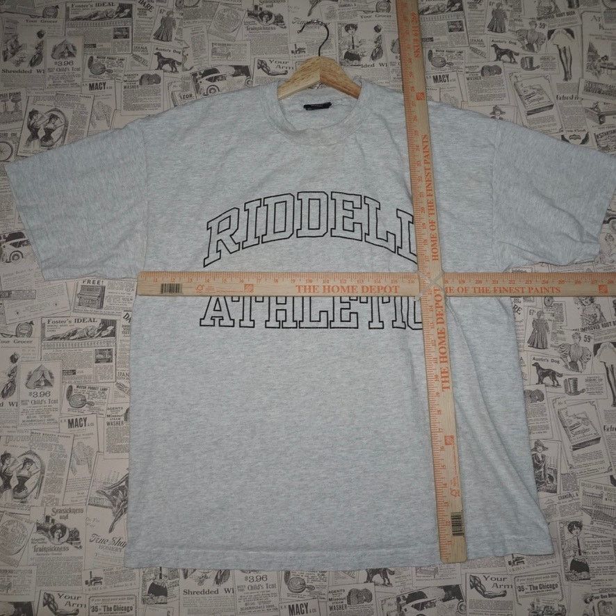 Riddell XL - Vintage Y2K RIDDEL athletic heavyweight 1990s t-shirt Size US XL / EU 56 / 4 - 4 Thumbnail