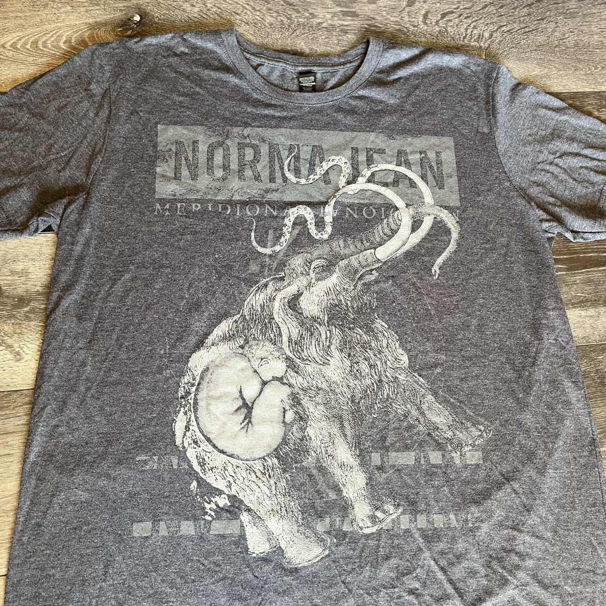 Band Tees Vintage 2010 Norma Jean Meridional Meralcore Band Tour Tee Size US XL / EU 56 / 4 - 3 Thumbnail