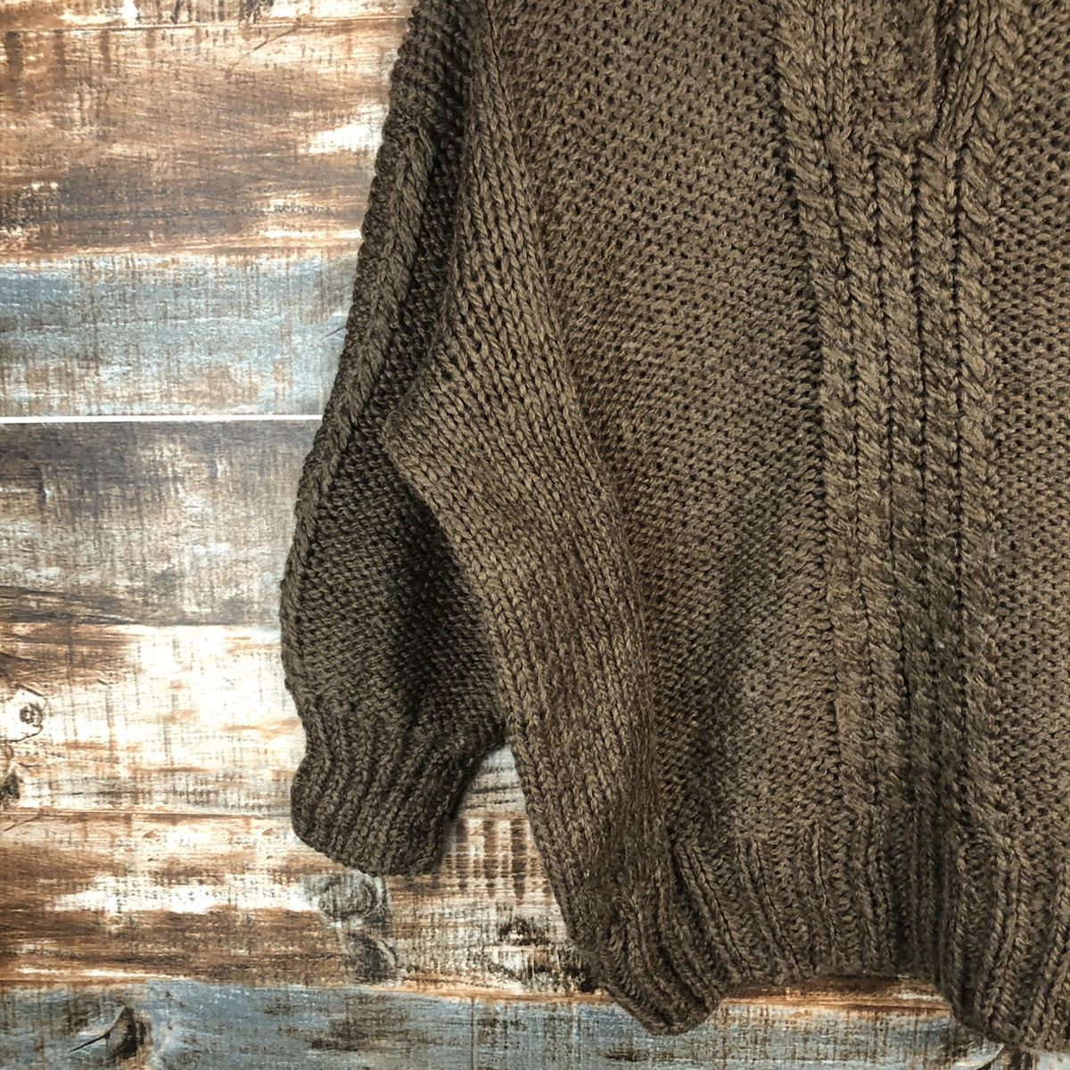 Homespun Knitwear × Japanese Brand Japanese Brand Brown Knitwear #A1873 Size M / US 6-8 / IT 42-44 - 7 Thumbnail