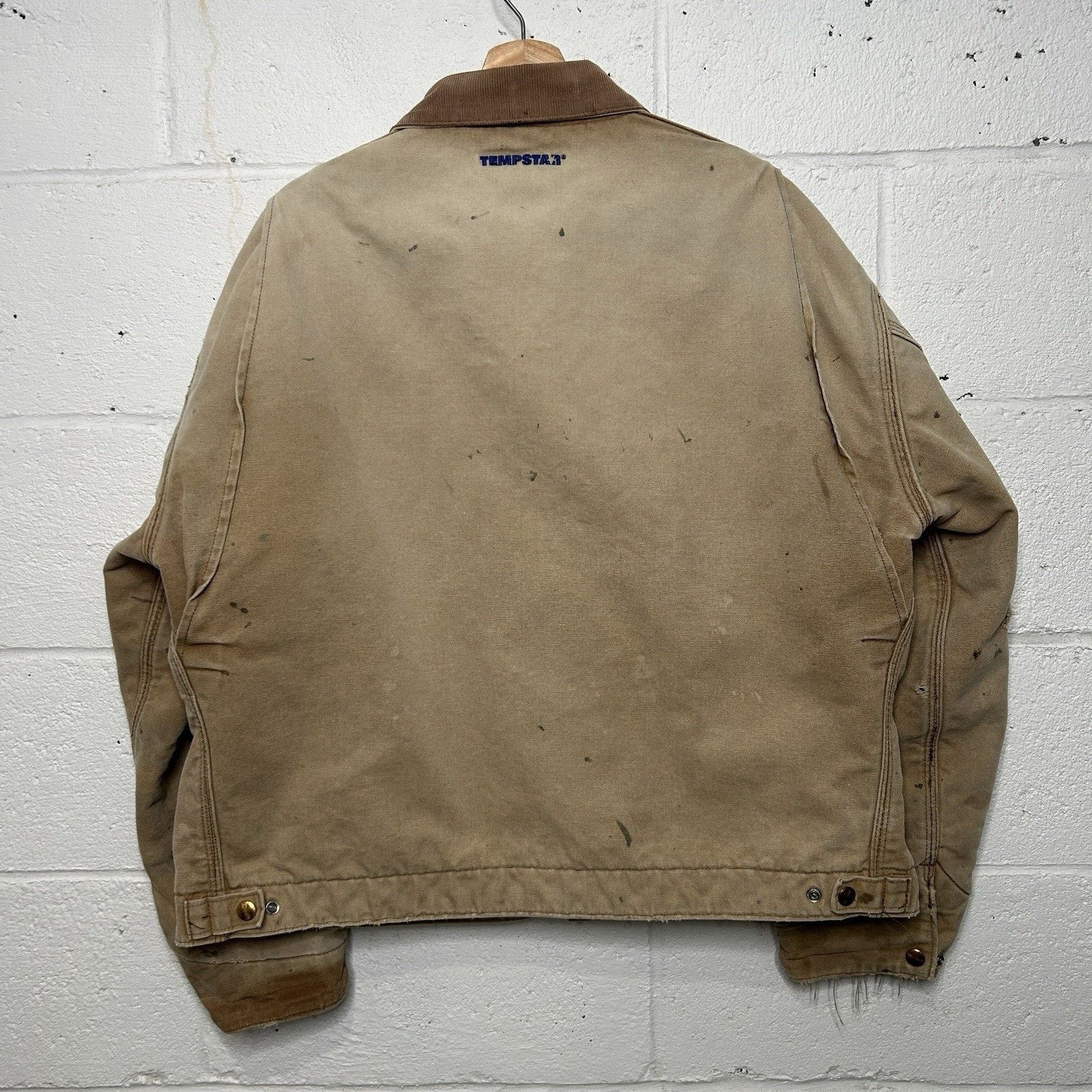 Carhartt Vintage Carhartt Blanket-Lined Detroit Jacket “Brown” J01 Size US XL / EU 56 / 4 - 2 Thumbnail