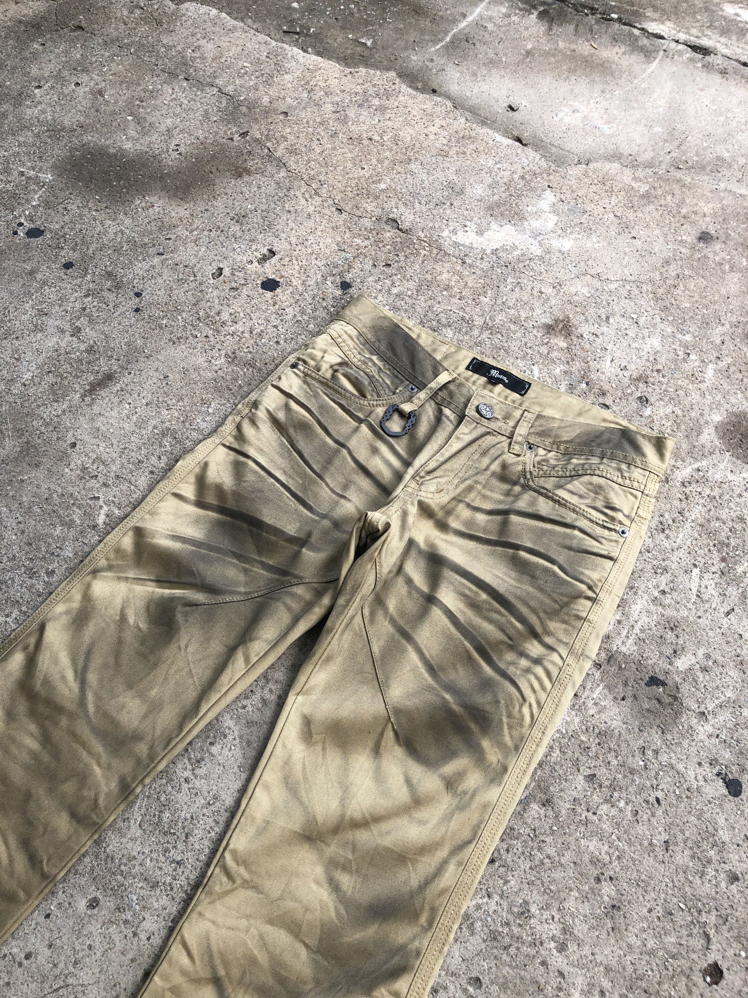 If Six Was Nine × Japanese Brand × Le Grande Bleu (L.G.B.) Midas Clawmark Flare Pants Size US 30 / EU 46 - 3 Thumbnail