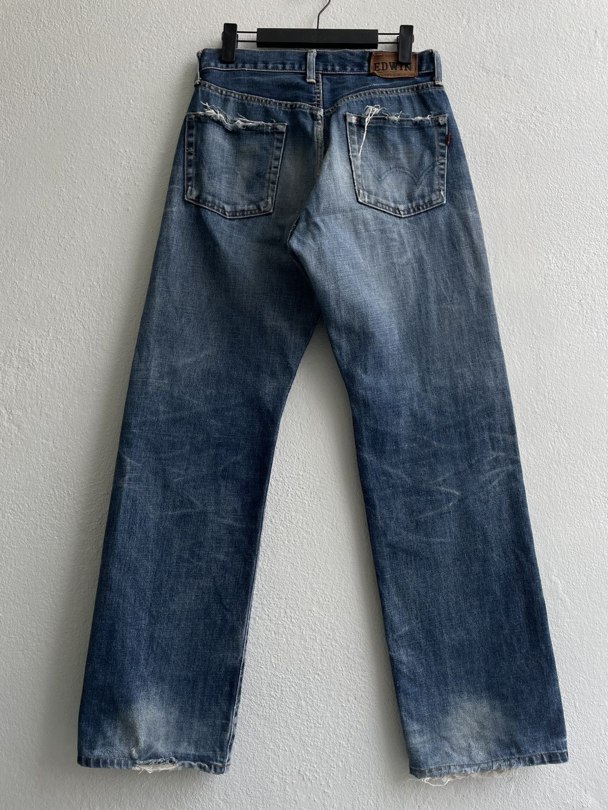 Edwin Vintage Distress Edwin Selvedge Inspired by Kapital Jeans Size US 30 / EU 46 - 8 Thumbnail
