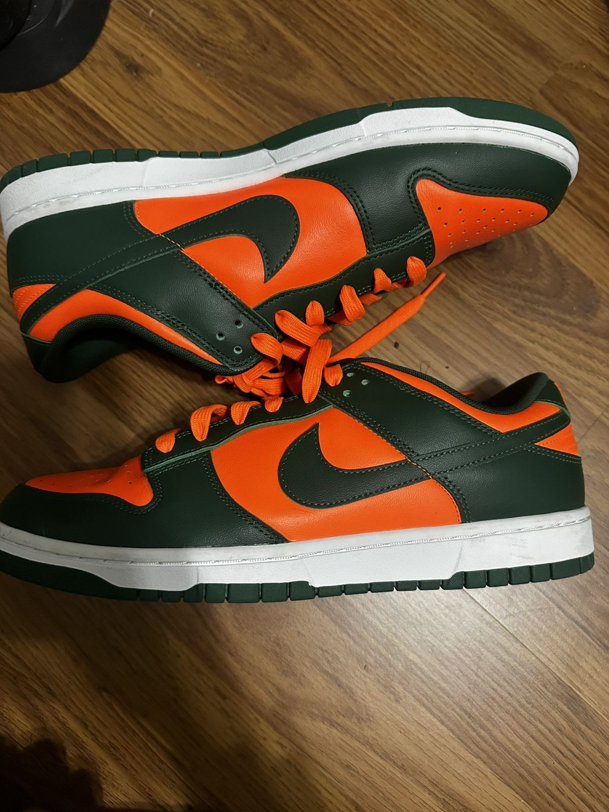 Nike Nike dunk Miami hurricane Size US 9 / EU 42 - 2 Thumbnail