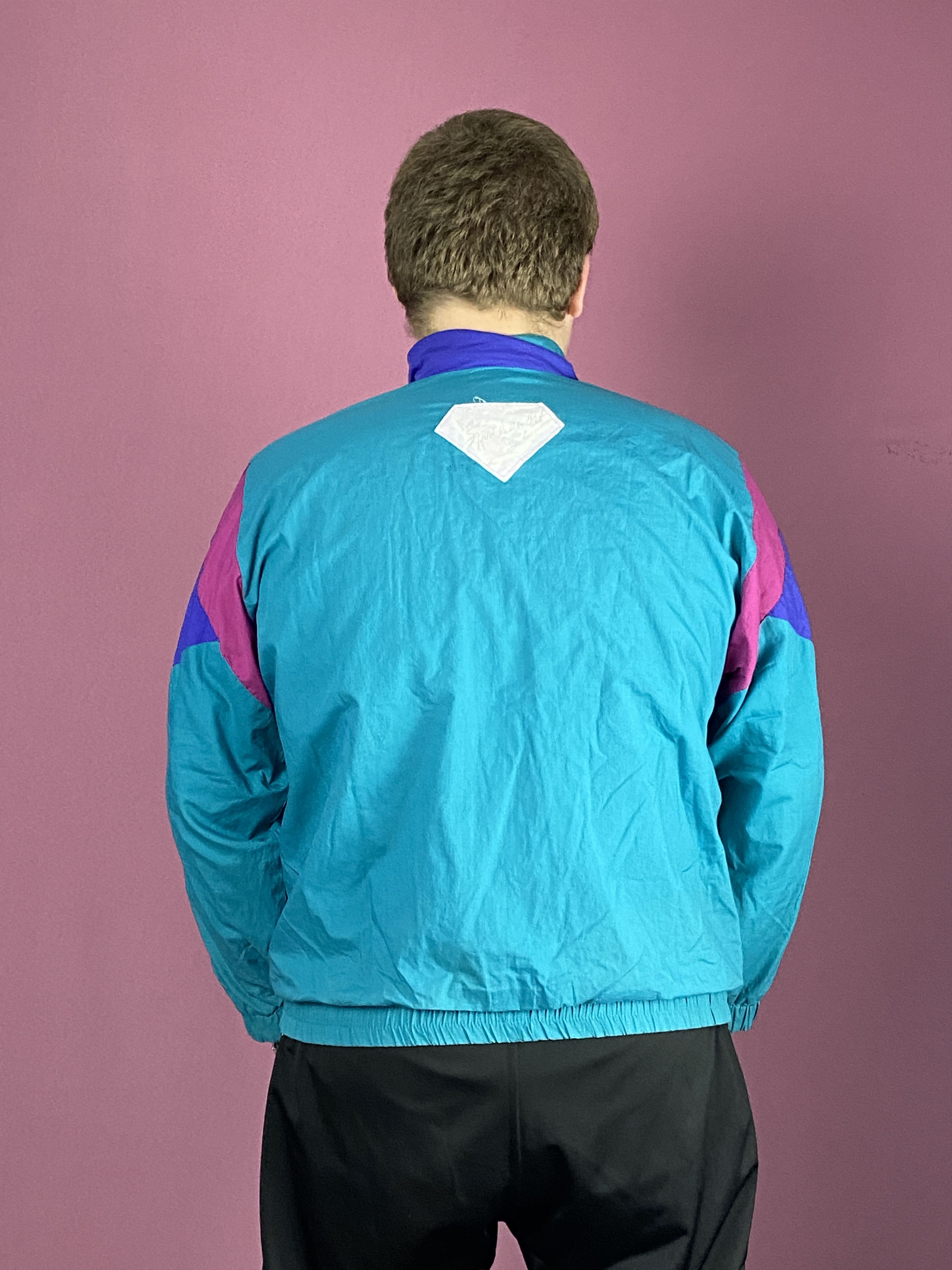 Vintage 90s Vintage Men's Windbreaker Jacket - XL Size US XL / EU 56 / 4 - 3 Thumbnail