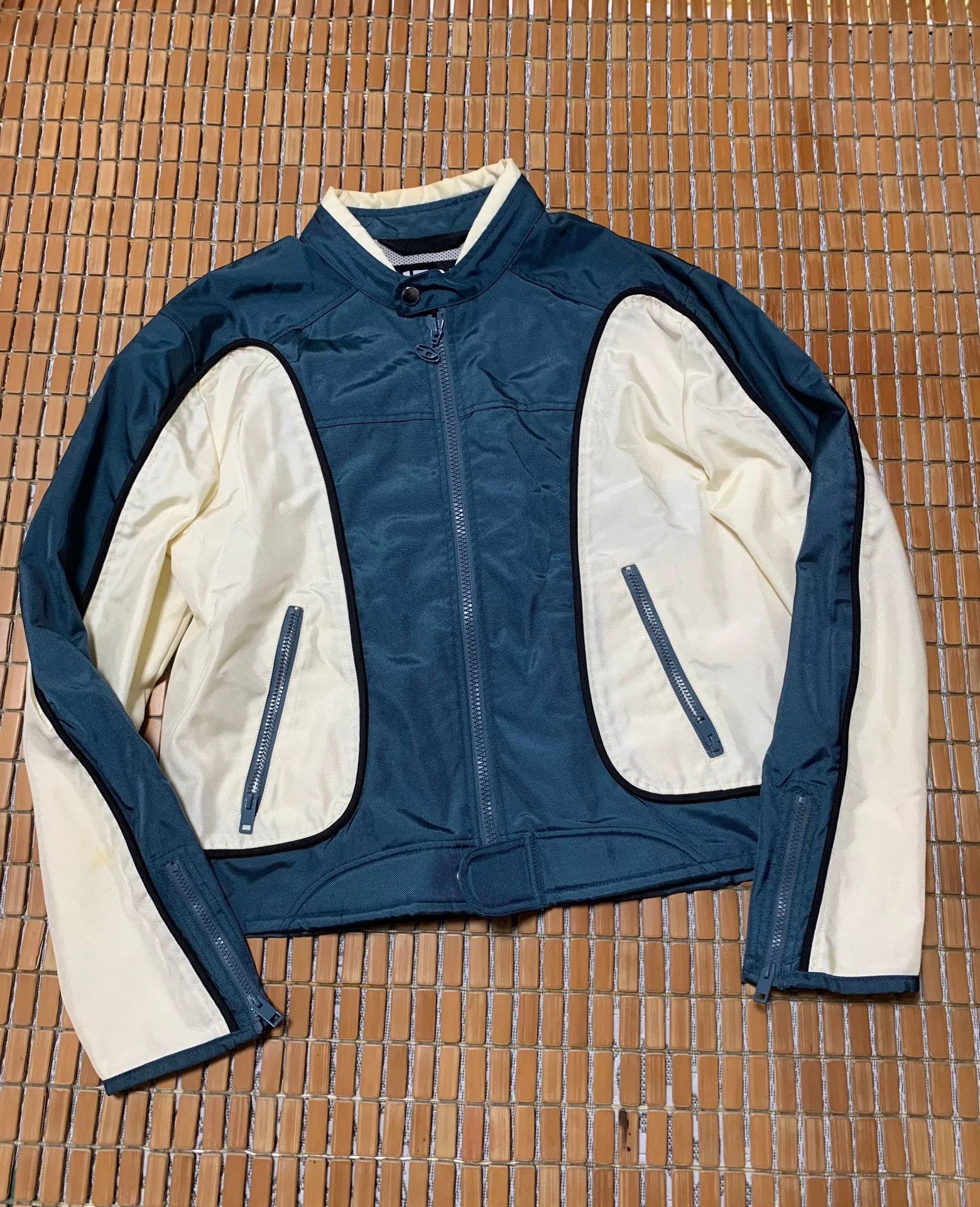 Diesel Diesel Peacock Green Nylon Racing Jacket Size US XL / EU 56 / 4 - 1 Thumbnail