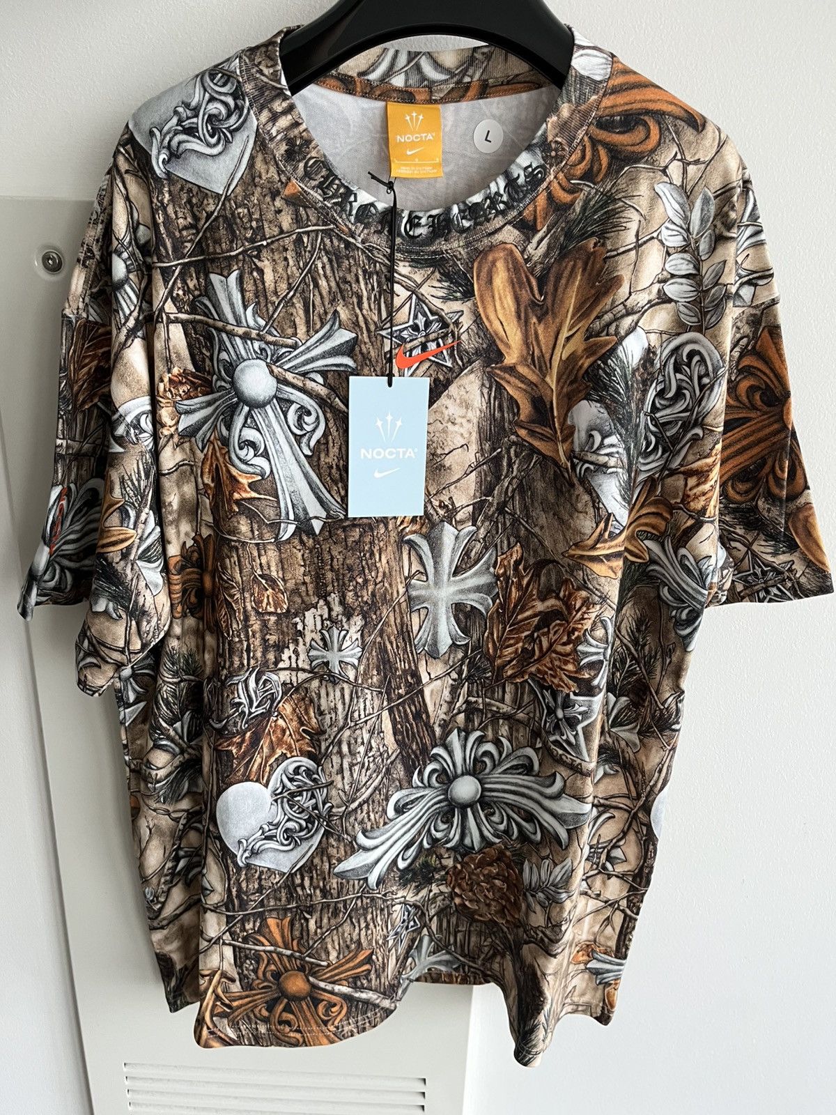 Chrome Hearts × NOCTA × Nike Brand NEW Chrome Hearts NOCTA Tee w Tags Extremely Rare Size US L / EU 52-54 / 3 - 15 Thumbnail