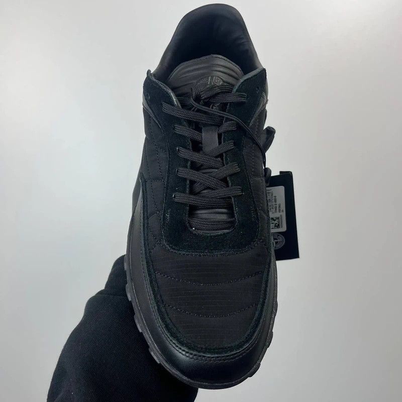Stone Island Stone Island Sneakers Black Leather Shoes Mens Size 43 Size US 10 / EU 43 - 3 Thumbnail