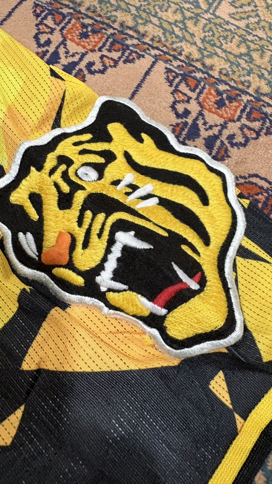 Vintage Vintage Hanshin Tigers akiyama 21 japan baseball team jersey Size US M / EU 48-50 / 2 - 5 Thumbnail