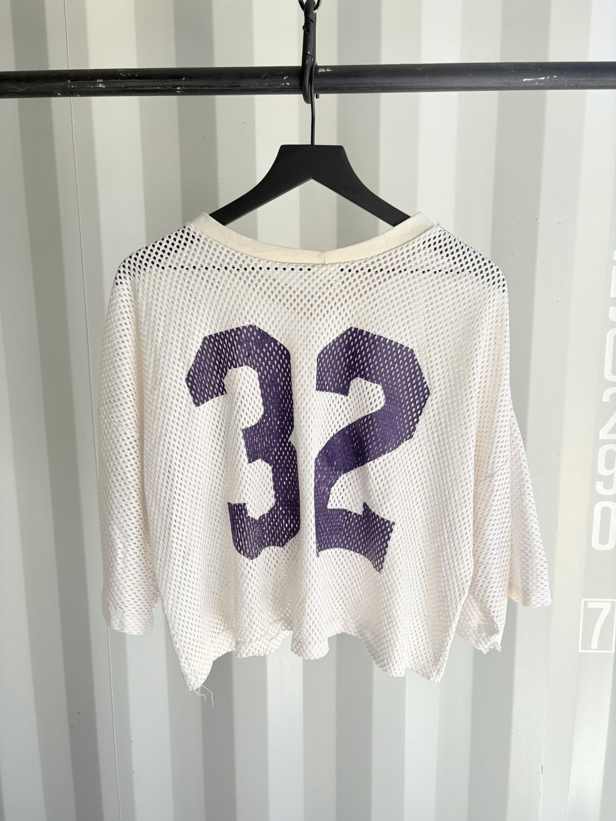 Vintage Vintage Football Mesh Jersey Thrashed GRUNGE Faded Size US M / EU 48-50 / 2 - 4 Thumbnail