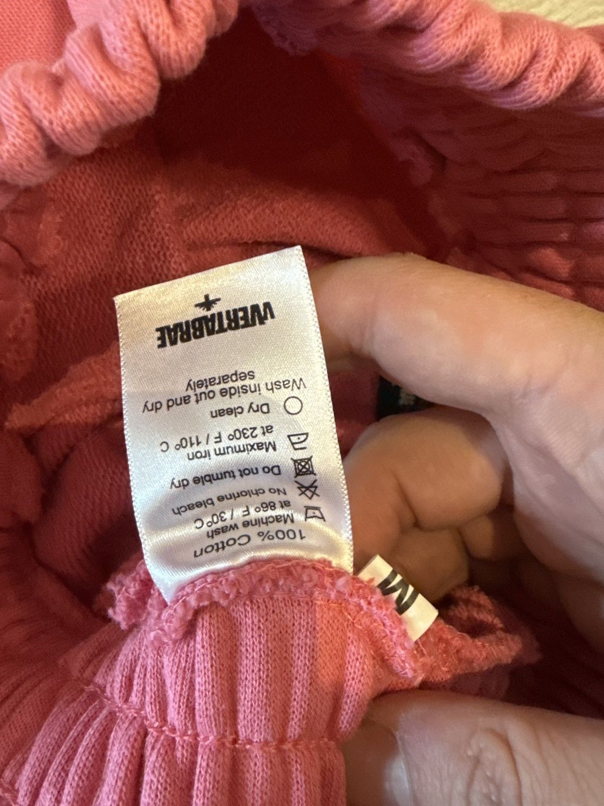 Vertabrae Vertabrae Sweatpants pink cream double medium Size US 32 / EU 48 - 3 Thumbnail