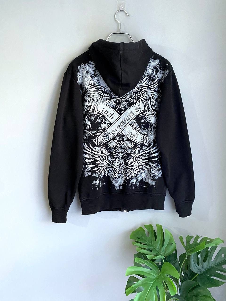Vintage Vintage Fishbone Rock N Roll Graphic Print Y2K Zip Hoodie M Size US M / EU 48-50 / 2 - 1 Thumbnail