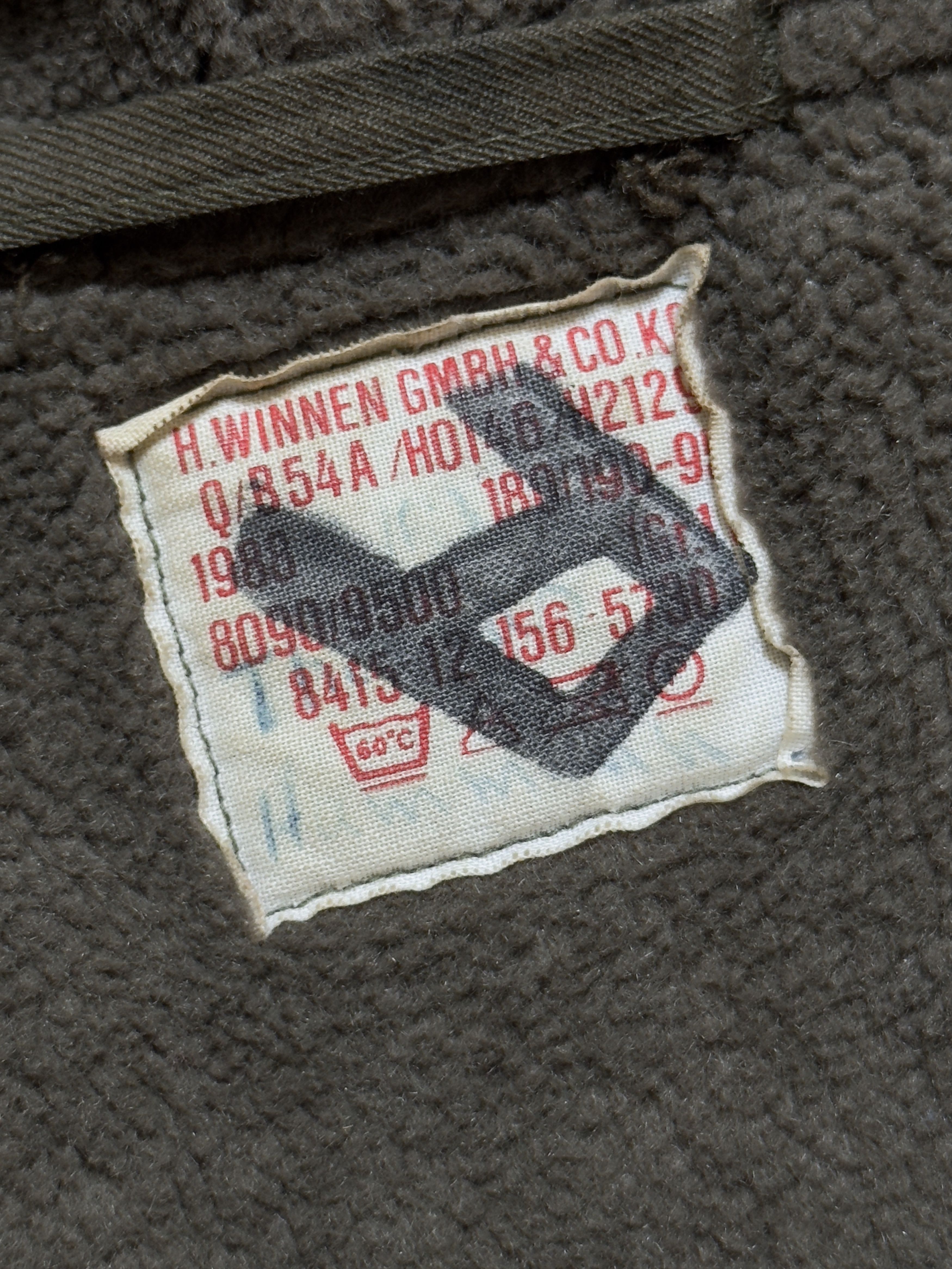 Vintage H.Winnen GMBH & Co. german military field parka Size US M / EU 48-50 / 2 - 4 Thumbnail