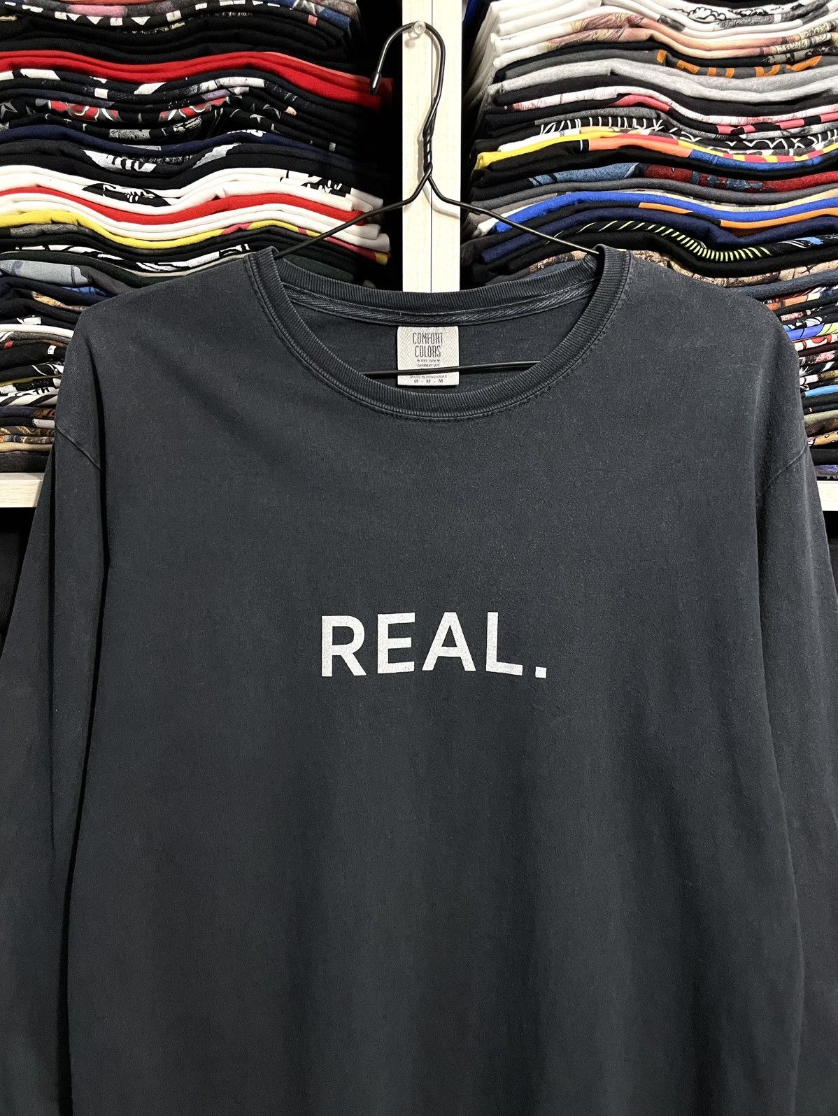Band Tees NF Real Music Till The Day We Die Faded Long Sleeve T Shirt Size US M / EU 48-50 / 2 - 3 Thumbnail