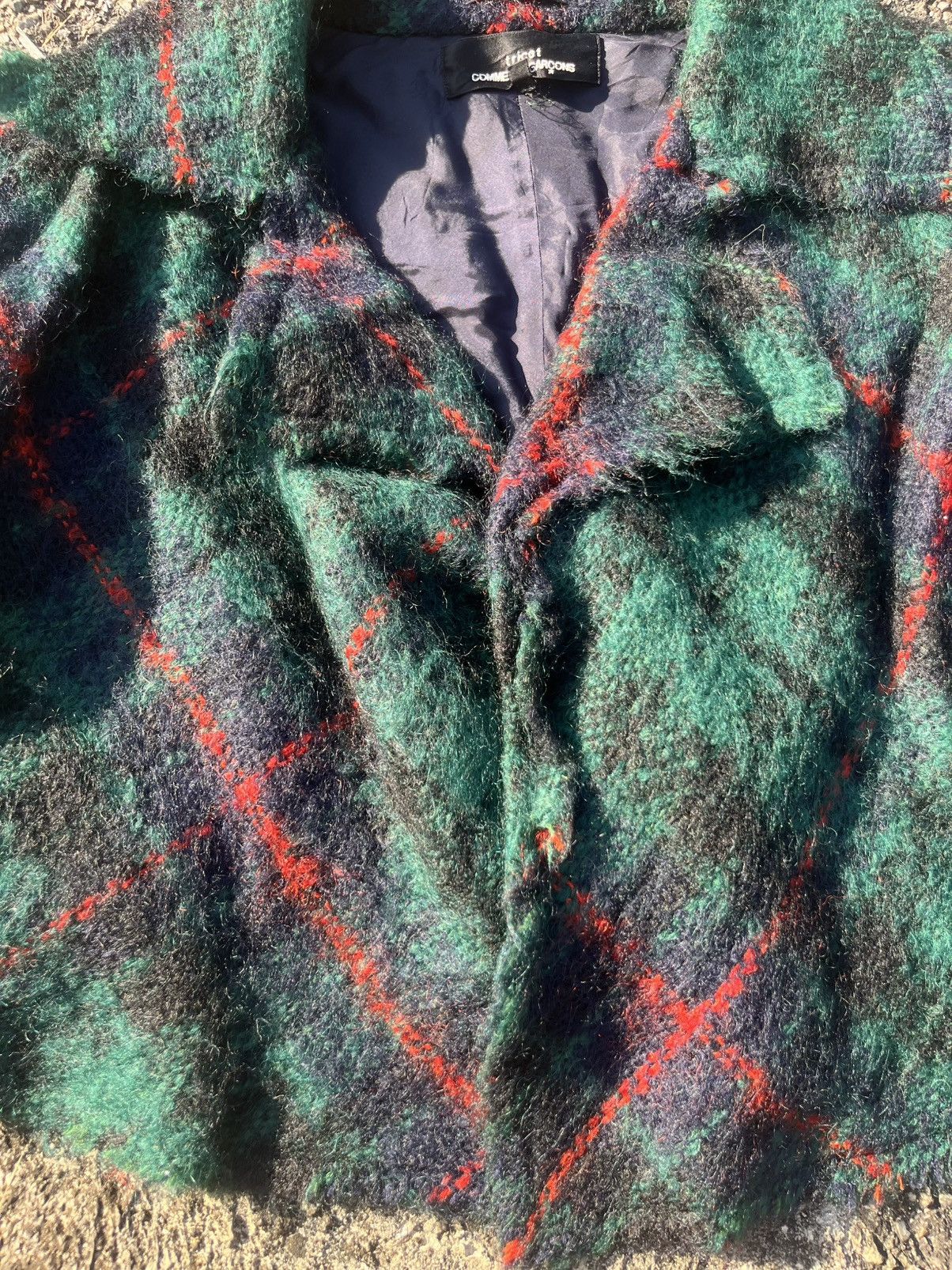 Comme des Garcons Tricot Comme des Garcons mohair checker jacket Size US M / EU 48-50 / 2 - 6 Thumbnail
