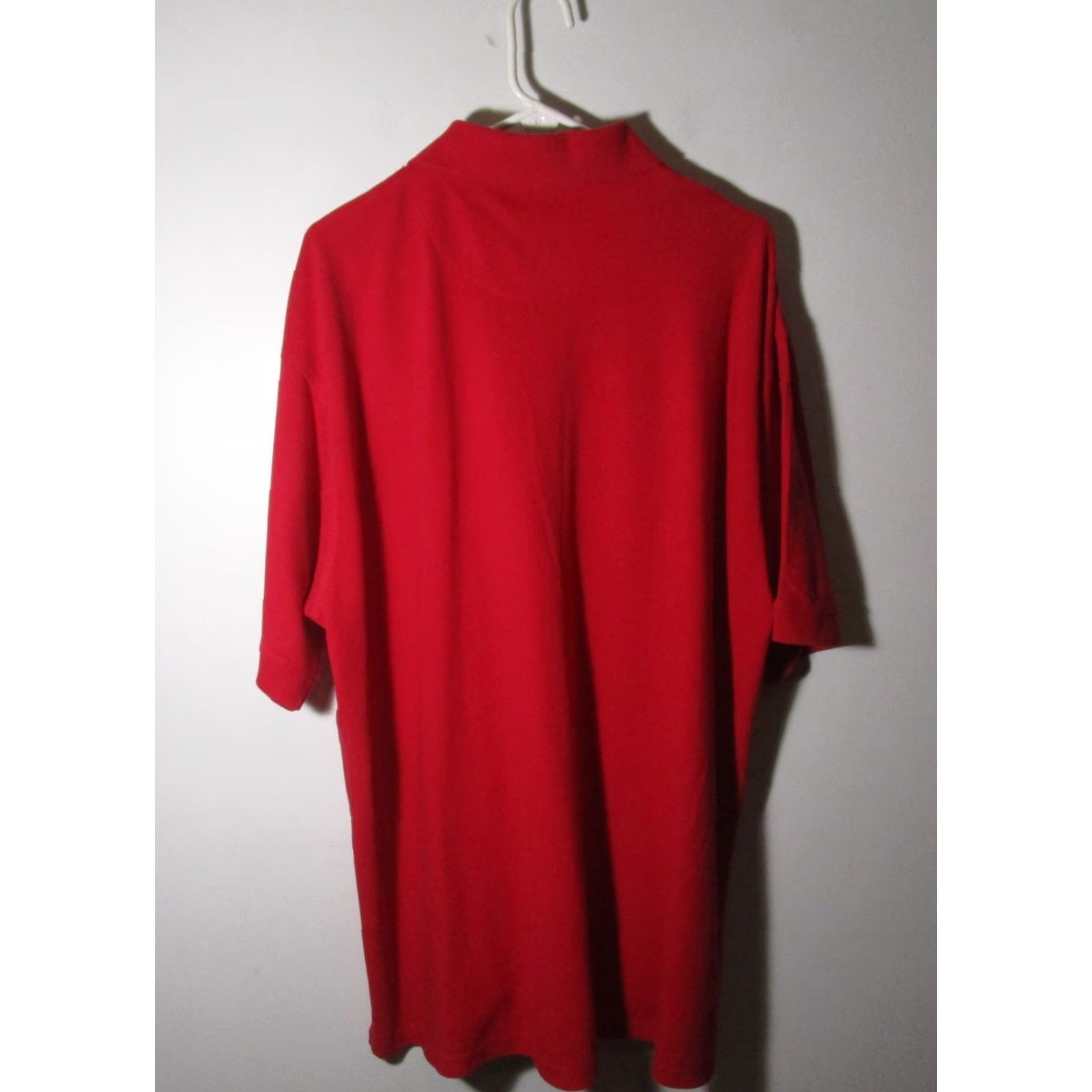 Vintage AMERICAN COTTONS Red Short Sleeve Polo Shirt Men's XL NWOT Size US XL / EU 56 / 4 - 5 Thumbnail