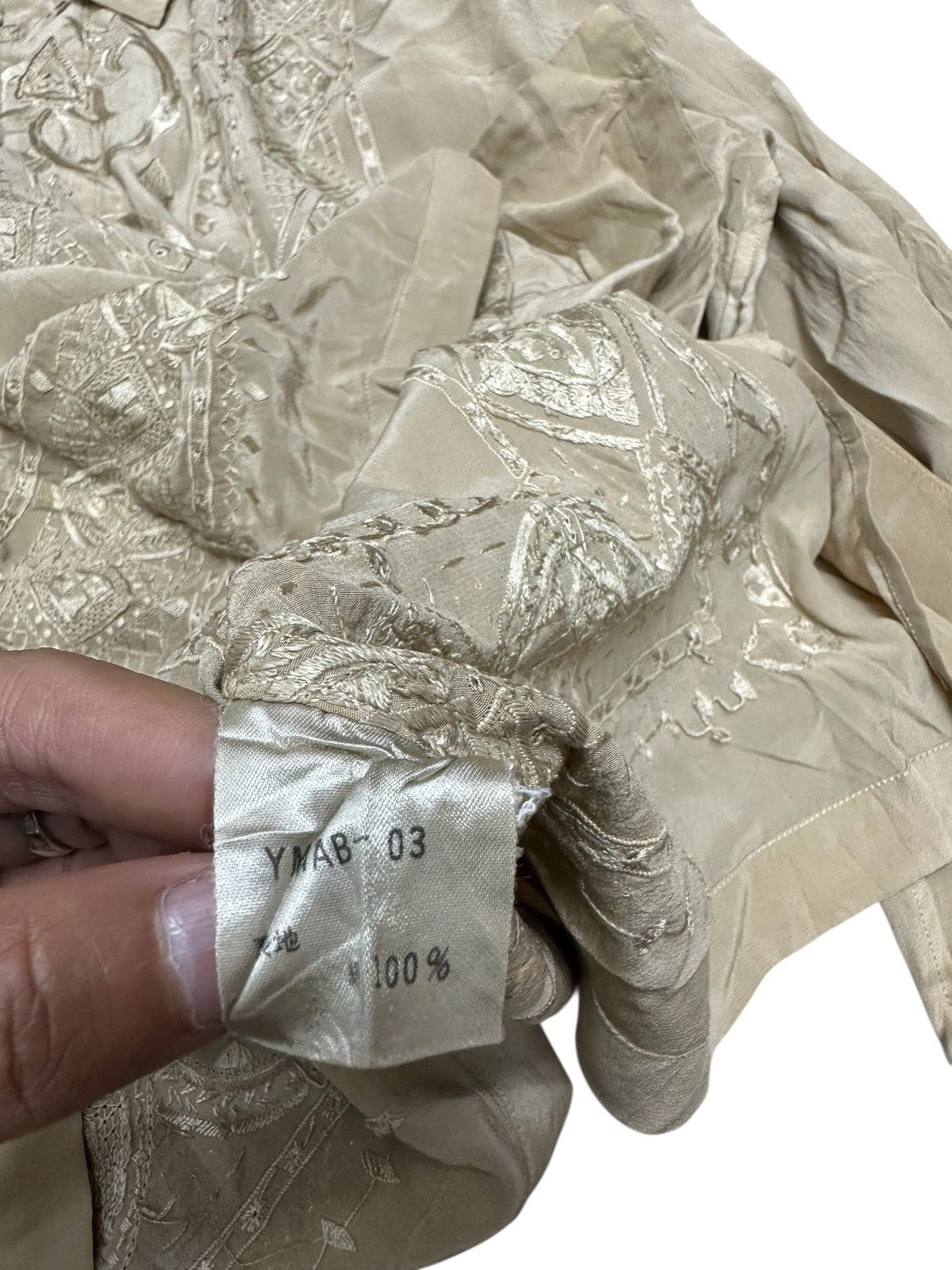 Yoshiyuki Konishi 1990s FICCE UOMO DESIGNED BY YOSHIYUKI KONISHI SHIRT Arabian Size US L / EU 52-54 / 3 - 7 Thumbnail