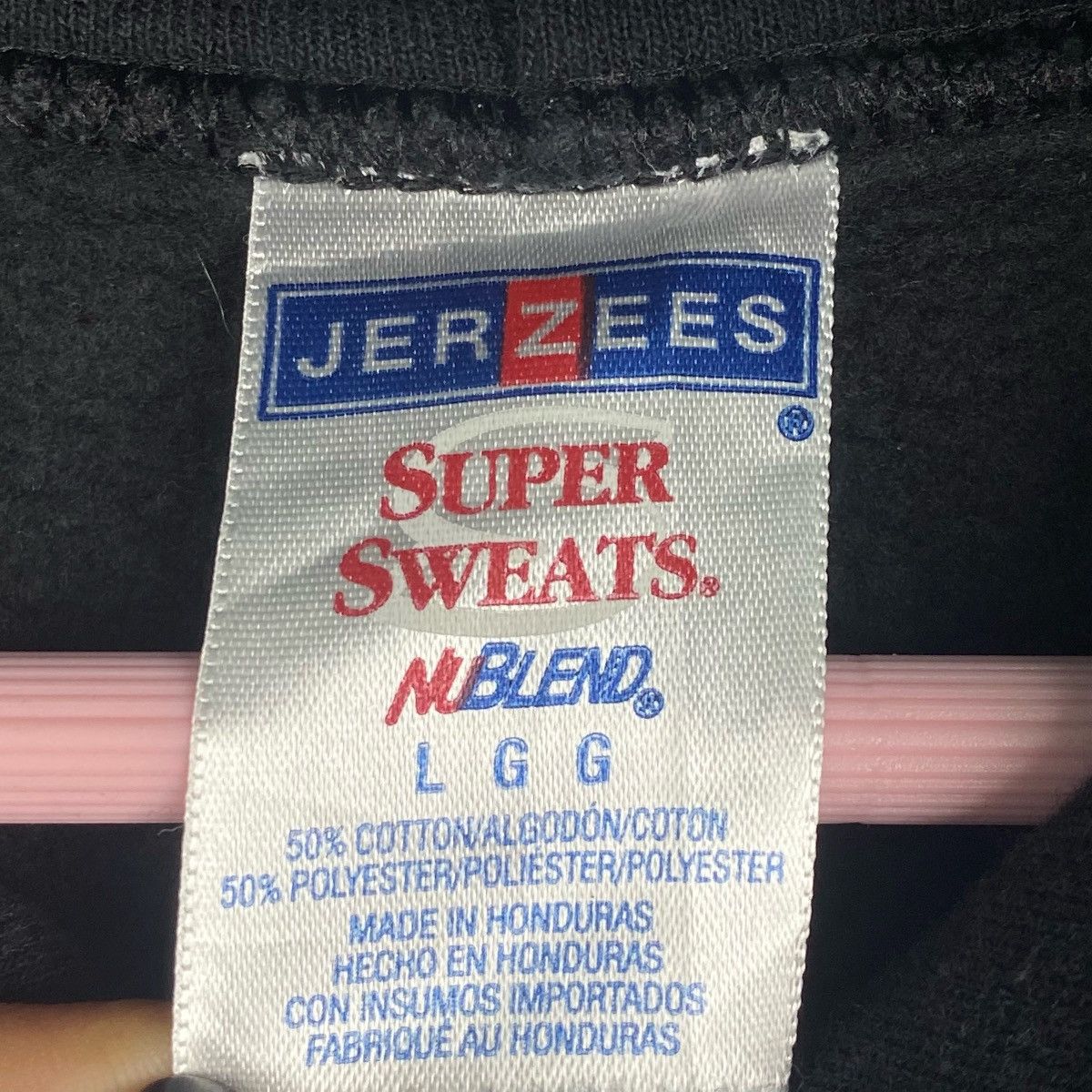 Jerzees Couple Love Mr Hoodie Sweatshirt Crewneck Pullover Jumper Size US L / EU 52-54 / 3 - 5 Thumbnail