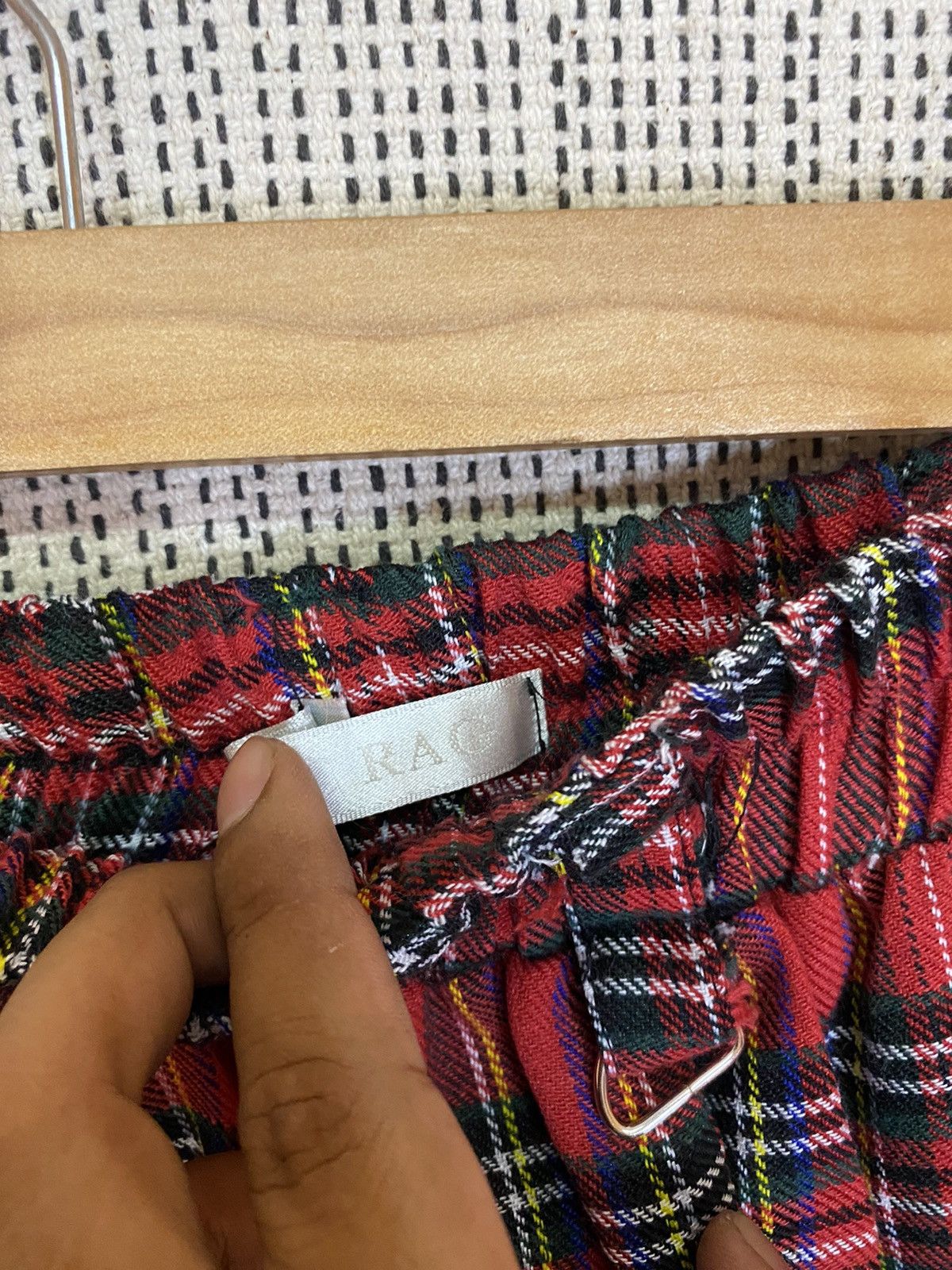 If Six Was Nine × Japanese Brand × Seditionaries ‼️ACDC RAG GOTHIC PUNK PANT MULTIZIP TARTAN‼️ Size US 28 / EU 44 - 13 Thumbnail