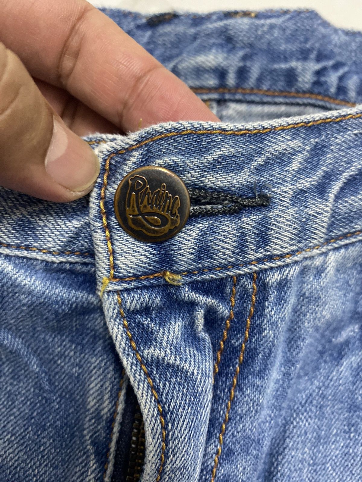 Hysteric Glamour RNA Double Waist Slim Straight Denim Size US 30 / EU 46 - 8 Thumbnail