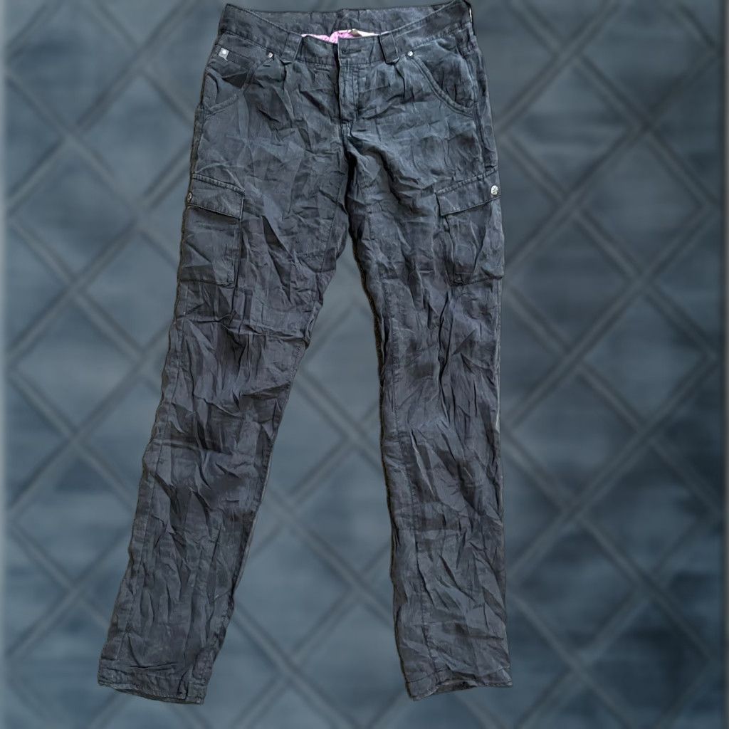 Athleta VINTAGE Athleta Cargo Pants Women's Size 2 Black Travel Clothing Size 26" / US 2 / IT 38 - 1 Thumbnail