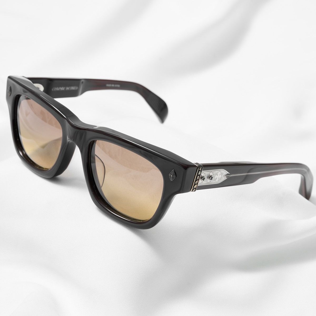 Chrome Hearts CHROME HEARTS DICK FITZENER CLASSIC BROWN GLASSES Size ONE SIZE - 2 Thumbnail