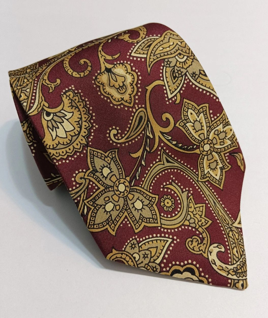 Chanel Vtg CHANEL Silk Men's Necktie Italy Size ONE SIZE - 4 Thumbnail