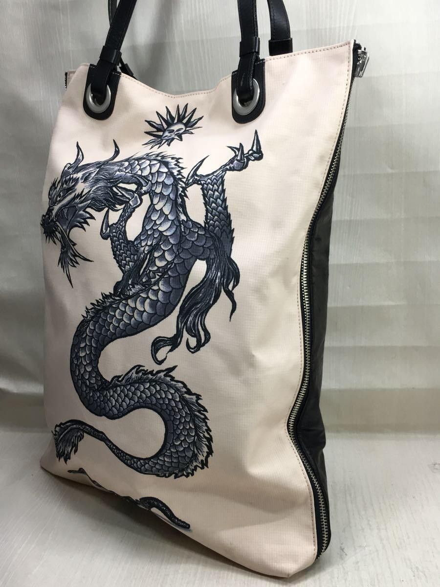 Jean Paul Gaultier Archive SS96 Safe Sex Forever Dragon Reversible Tote Bag Size ONE SIZE - 3 Thumbnail