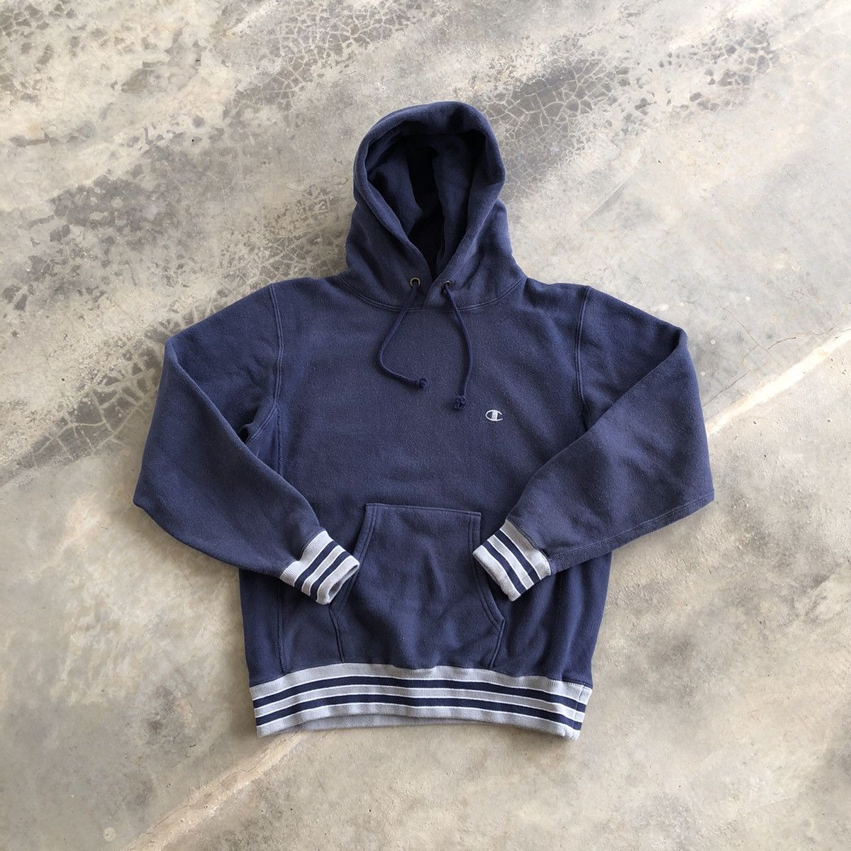 CHAMPION Reverse Weave Ring Hoodie Pullover Sweatshirt