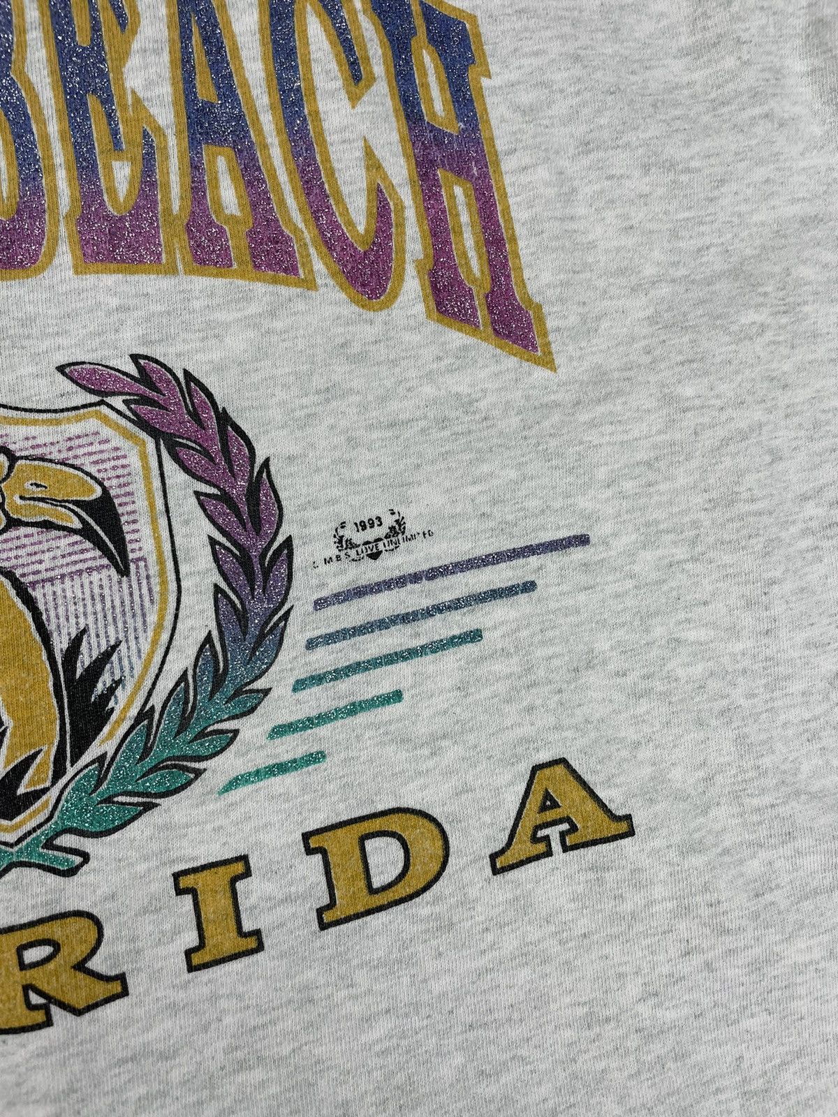 Fruit Of The Loom × Vintage Vintage Cocoa Beach Florida Printed Tee T shirt Size US XL / EU 56 / 4 - 9 Thumbnail