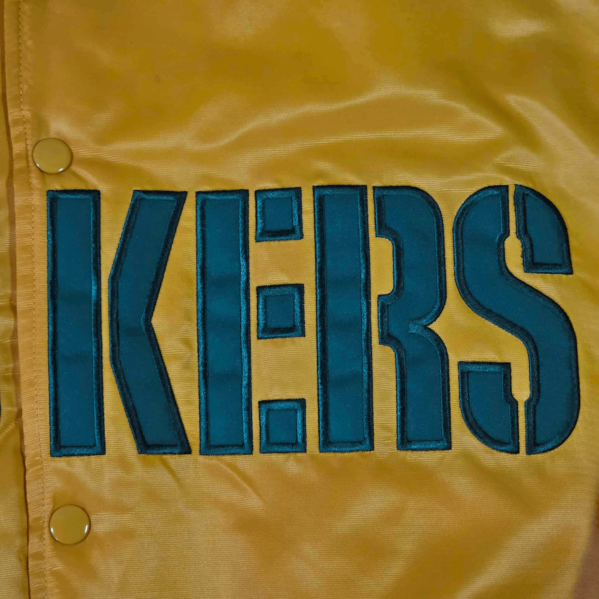 NFL Green Bay Packers Vintage 90s Starter Satin Bomber Jacket Size US L / EU 52-54 / 3 - 5 Thumbnail