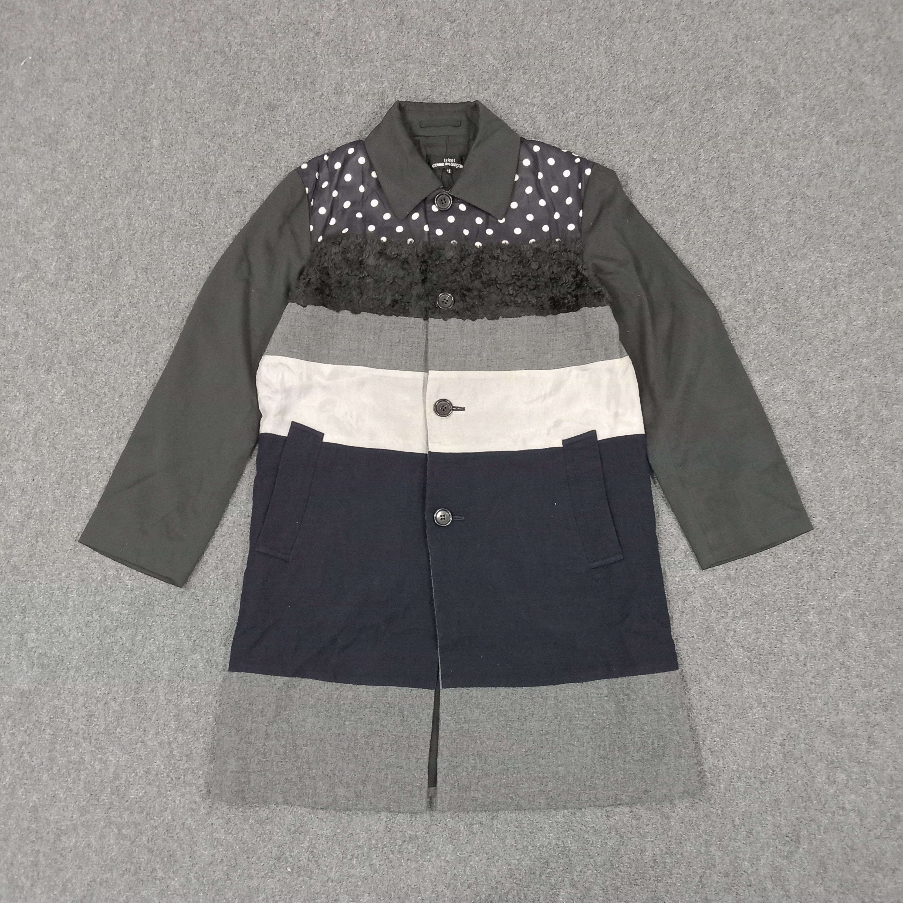 Japanese Brand × Tricot Comme des Garcons × Vintage Comme des Garcons Tricot Japanese Designer Jacket Size S / US 4 / IT 40 - 1 Thumbnail