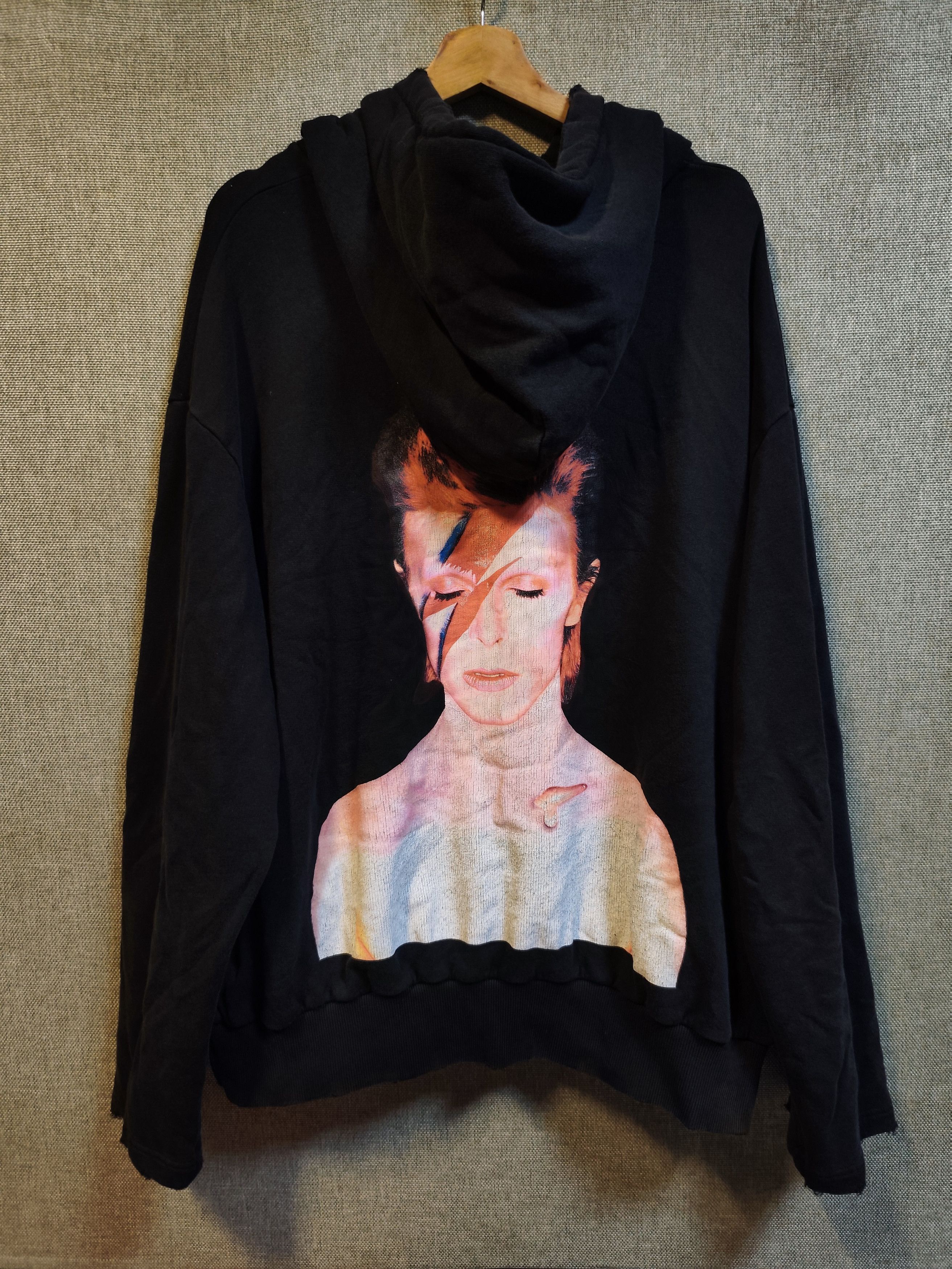 Ih Nom Uh Nit IH NOM UH NIT David Bowie "Aladdin Sane" Oversized Hoodie Size US XL / EU 56 / 4 - 1 Thumbnail