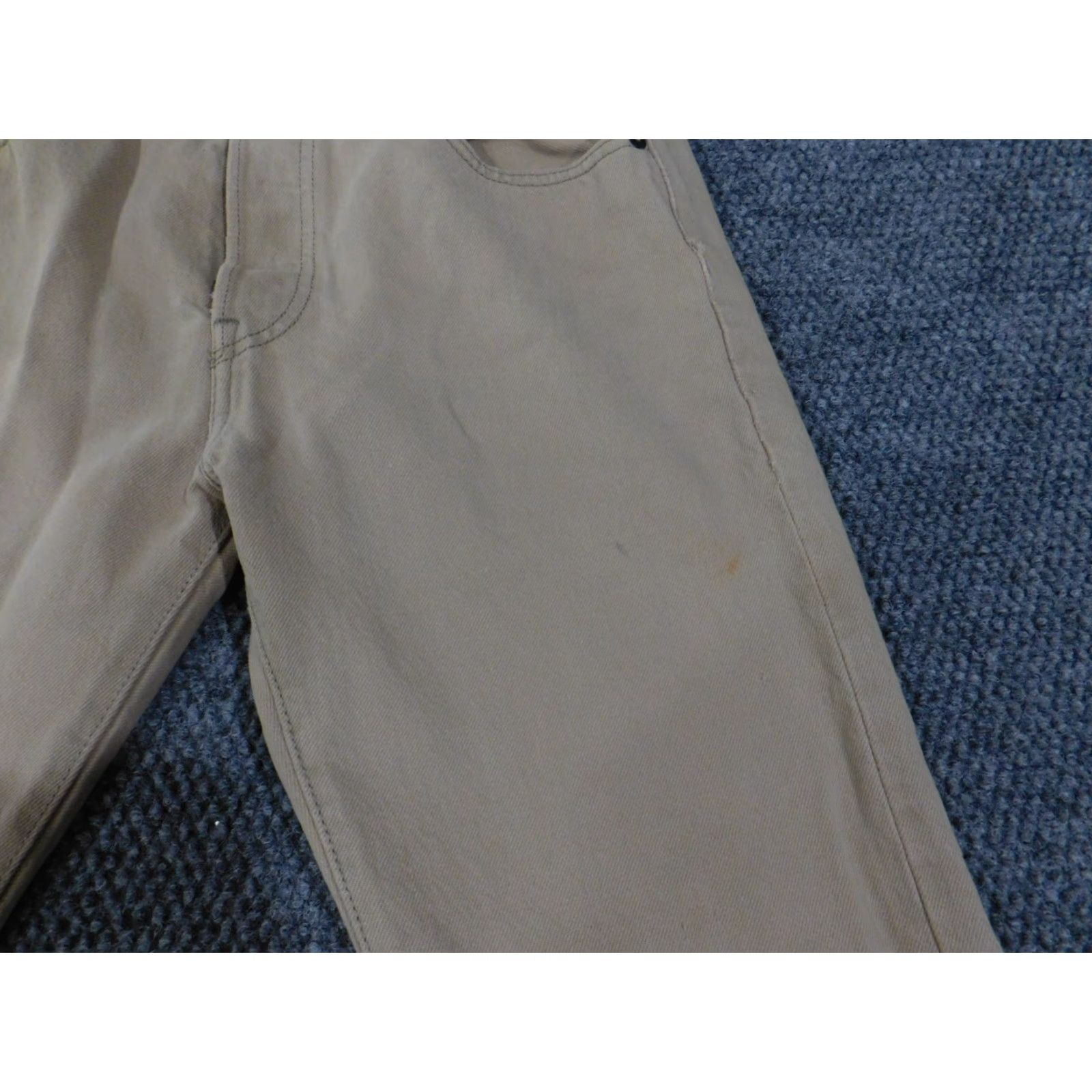 Levi's Levi's 501 Jeans Mens 30x30 Beige Straight Button Fly Denim Retro 90s Vintage Style Mens Size US 30 / EU 46 - 4 Thumbnail