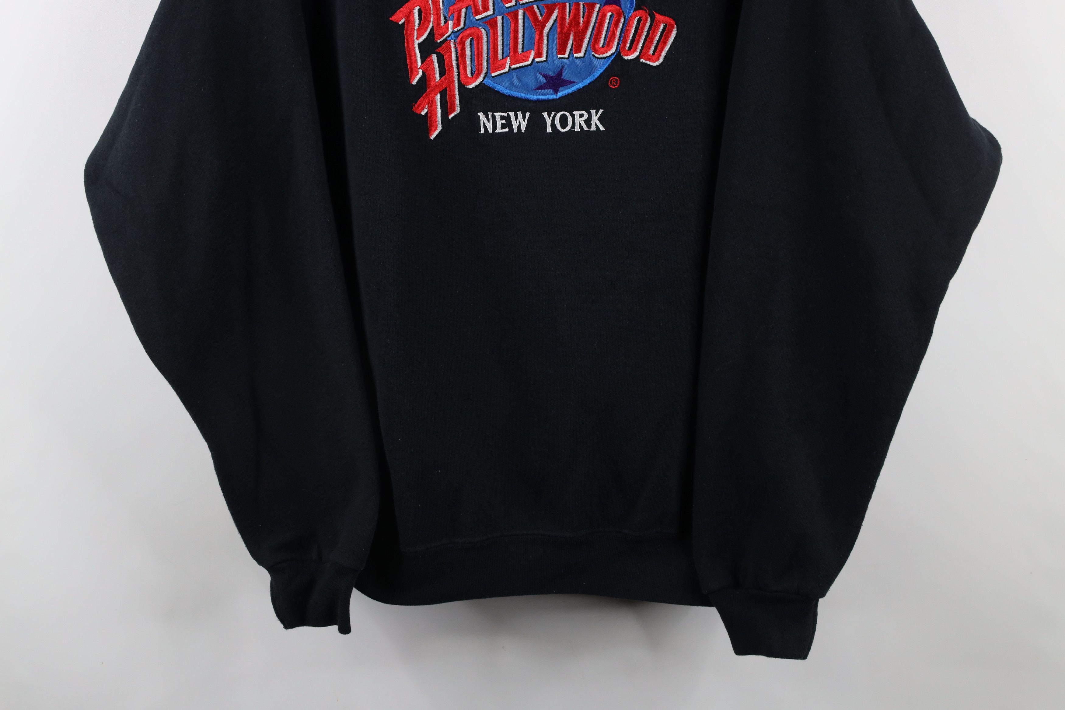 Vintage Vintage 90s Planet Hollywood New York Sweatshirt USA Size XL / US 12-14 / IT 48-50 - 3 Thumbnail