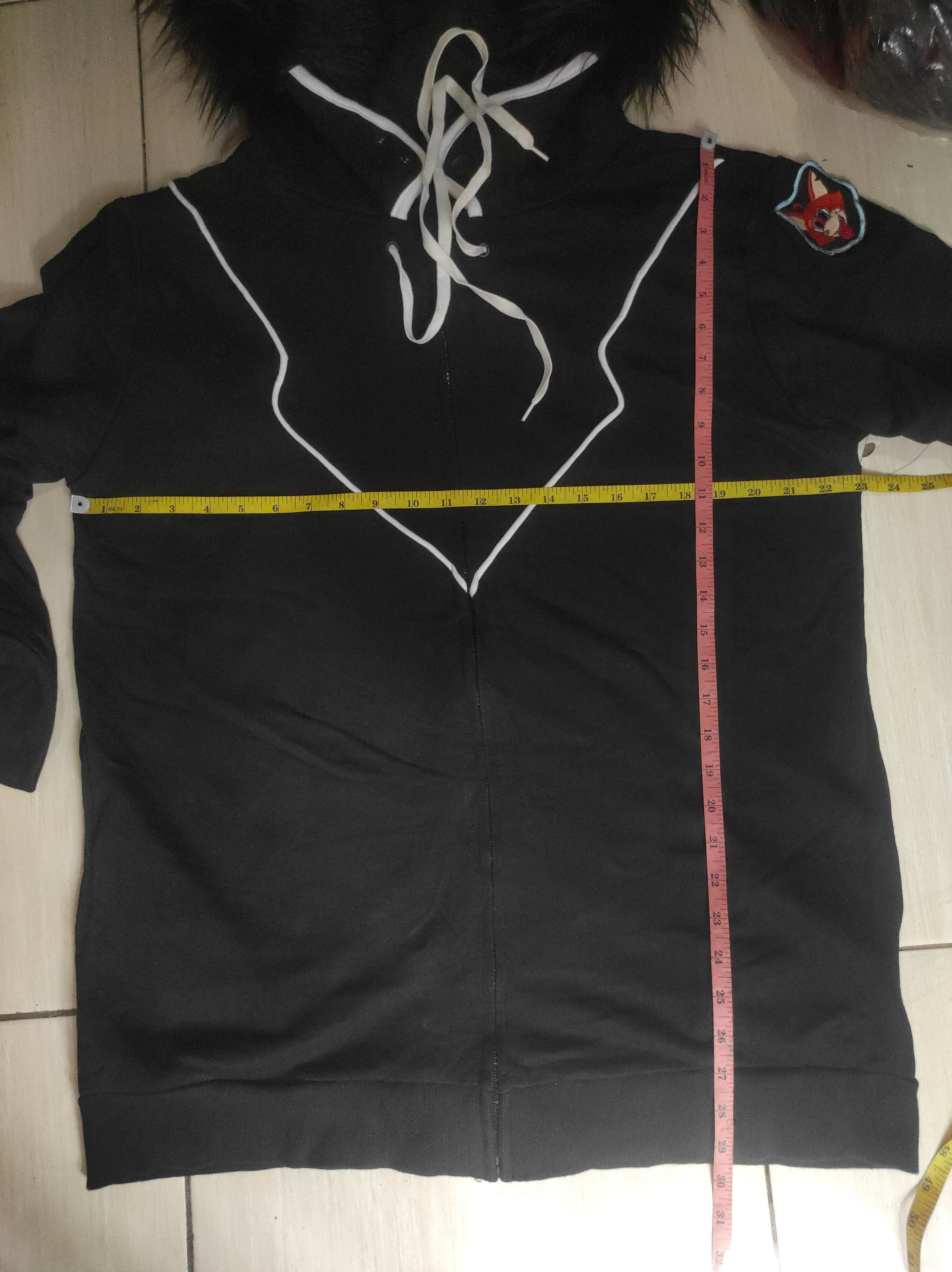 If Six Was Nine Unknow Black white Zipper Fur Hoodie LGB IfSixWasNine style Size US XL / EU 56 / 4 - 16 Thumbnail