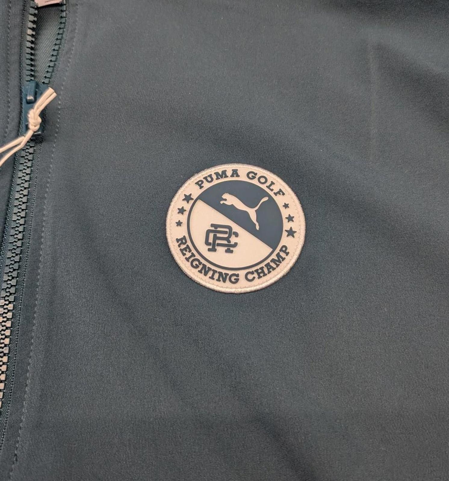 Puma Puma Golf x Reigning Champ Green Track Jacket Deadstock Size US M / EU 48-50 / 2 - 2 Thumbnail