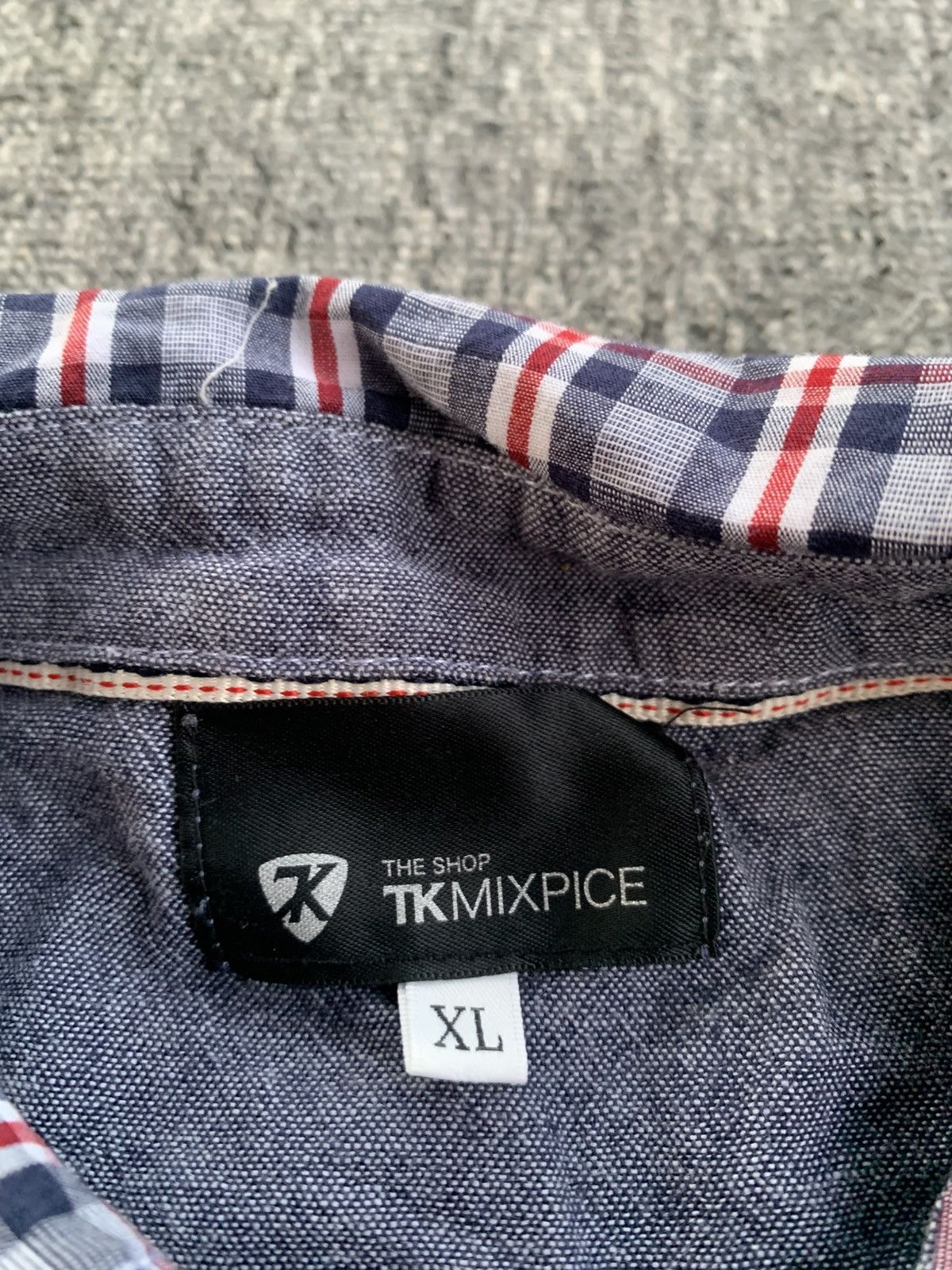 Takeo Kikuchi Tkmixpice Crazy Double Layer Distressed Polo Tshirt Size US L / EU 52-54 / 3 - 5 Thumbnail