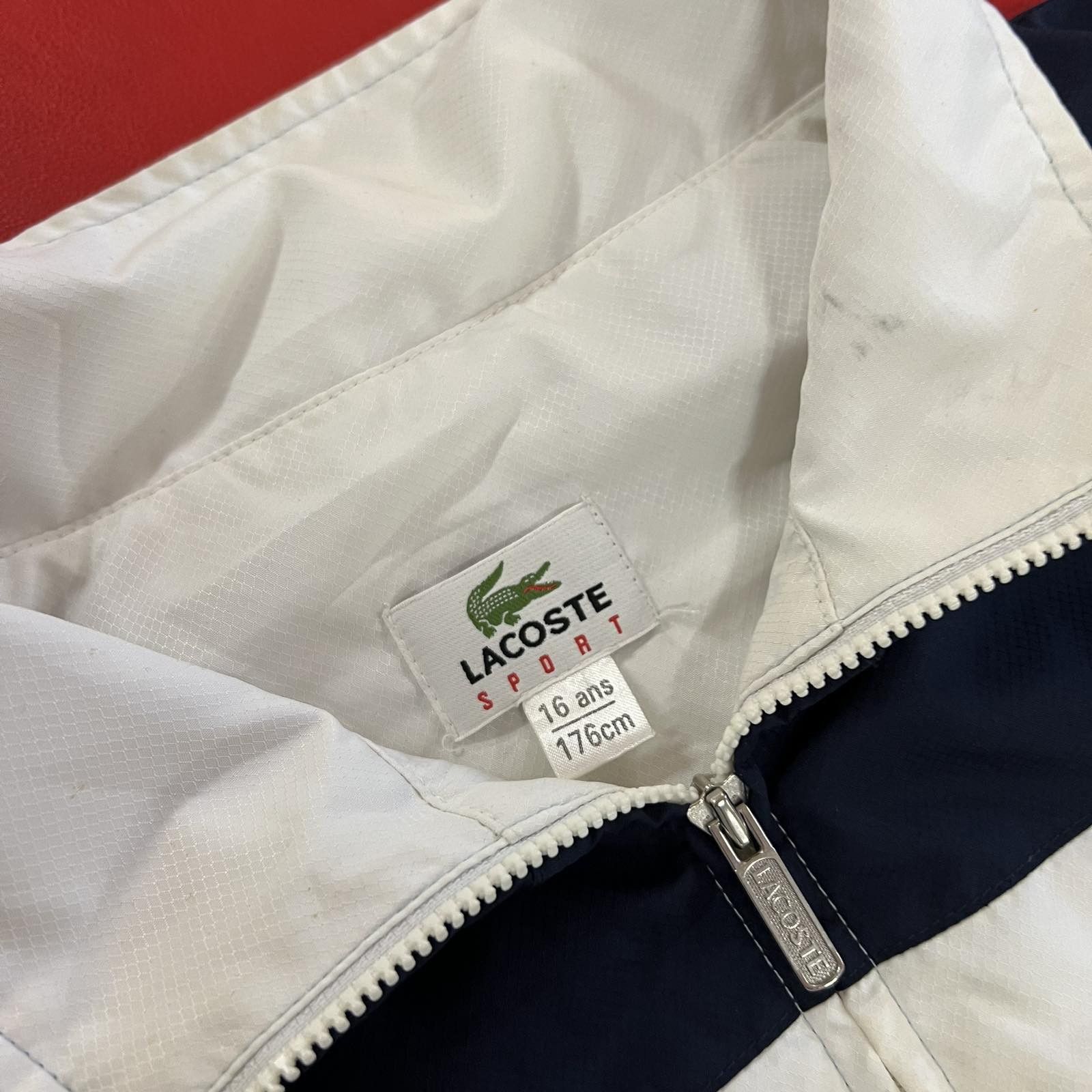 Lacoste Y2K Vintage Lacoste Jacket France Drill Hype Sz S Size US M / EU 48-50 / 2 - 4 Thumbnail