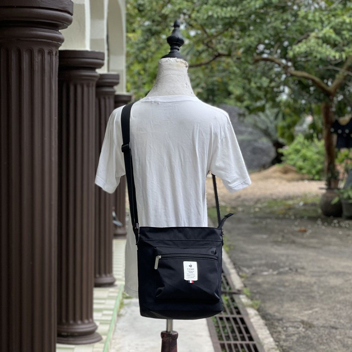 Le Coq Sportif Black Le Coq Sportif Crossbody Size ONE SIZE - 1 Thumbnail