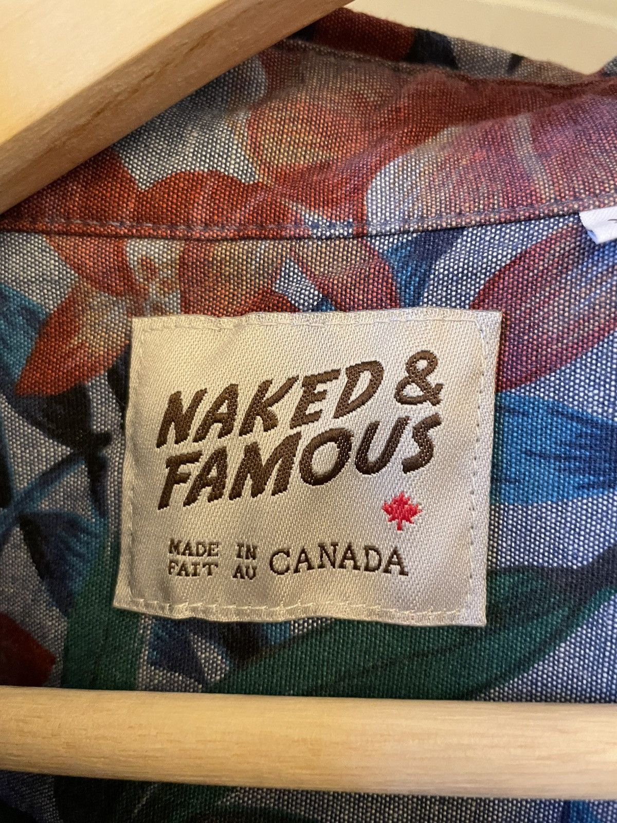Naked & Famous Naked & Famous Floral Button-Up – Men’s S Size US S / EU 44-46 / 1 - 3 Thumbnail