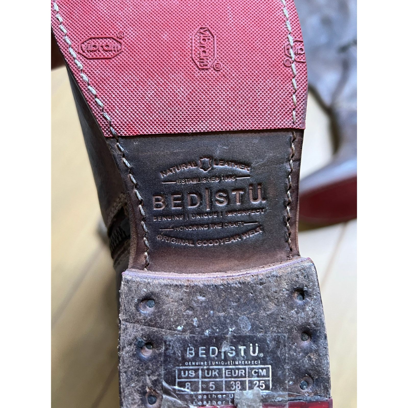 Bed Stu BED STU Brown Lux Women Sz 8 Manchester Distress Leather Size US 8 / IT 38 - 7 Thumbnail